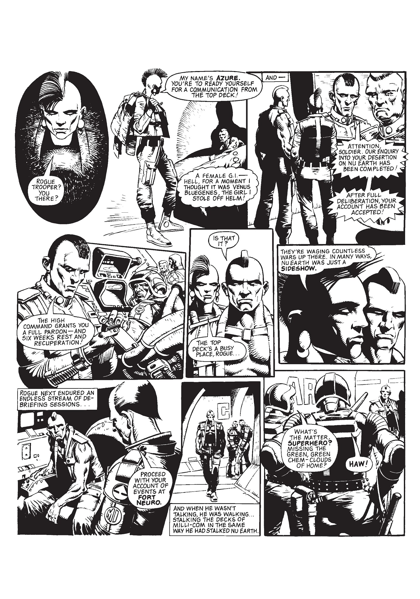Read online Rogue Trooper: Tales of Nu-Earth comic -  Issue # TPB 2 - 343