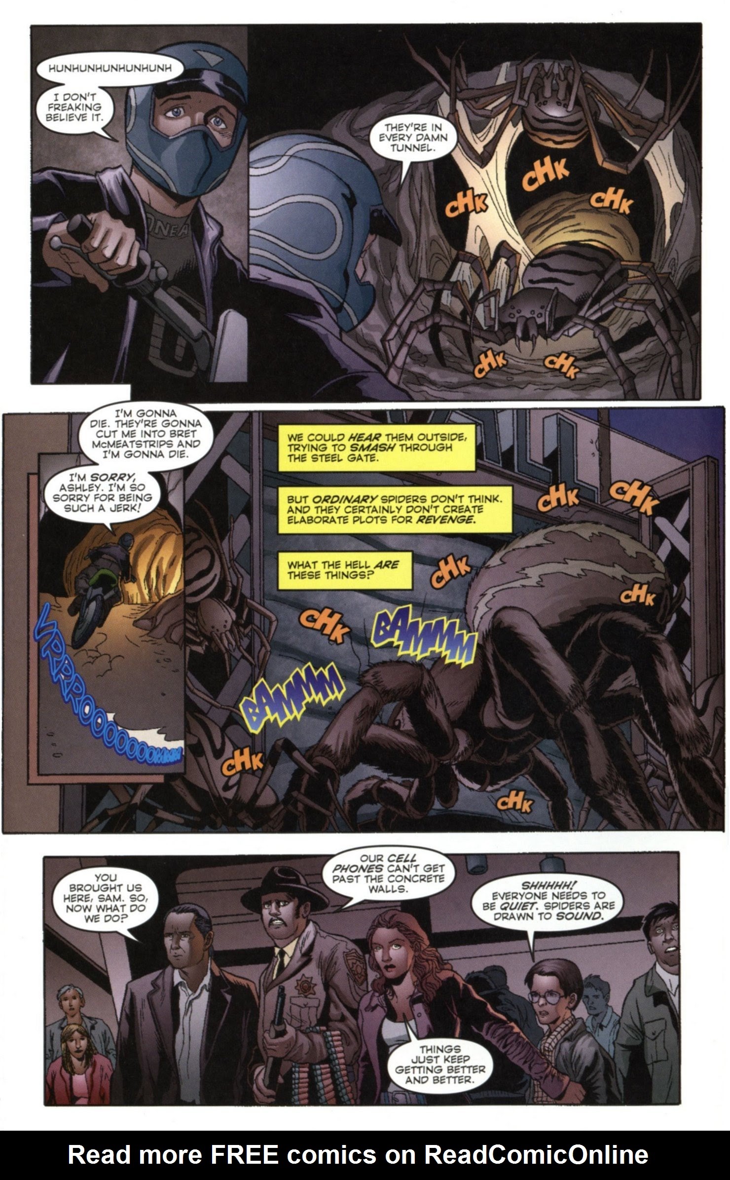 Read online Eight Legged Freaks comic -  Issue # Full - 44