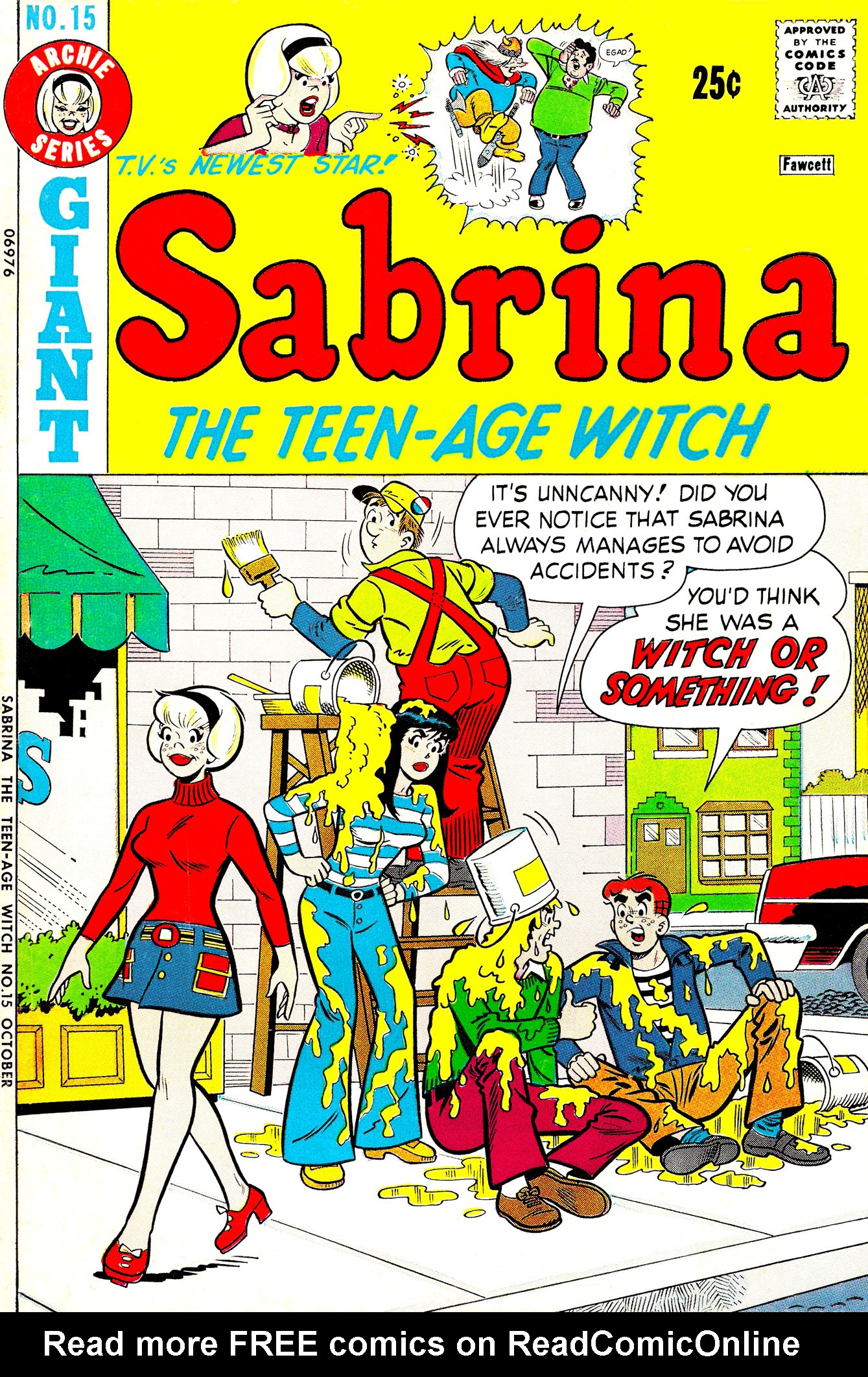 Read online Sabrina The Teenage Witch (1971) comic -  Issue #15 - 1
