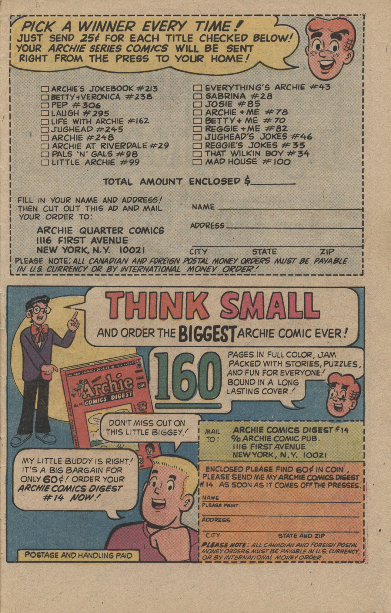 Read online Reggie and Me (1966) comic -  Issue #81 - 33