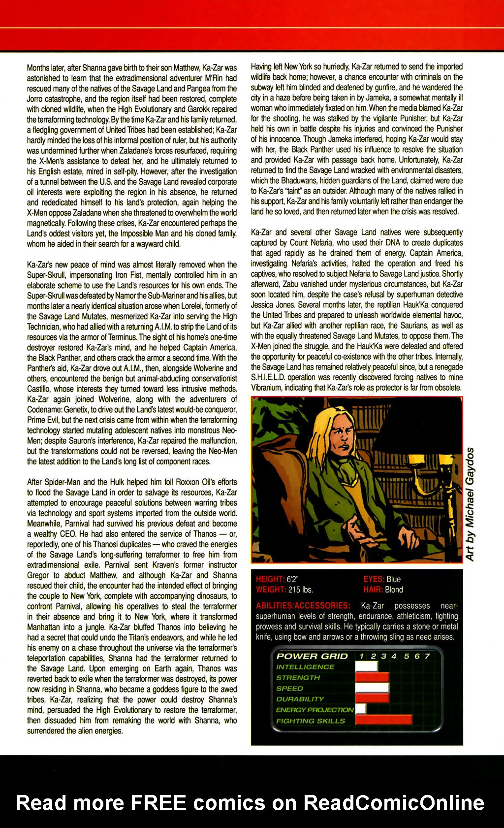 Read online All-New Official Handbook of the Marvel Universe A to Z comic -  Issue #6 - 11