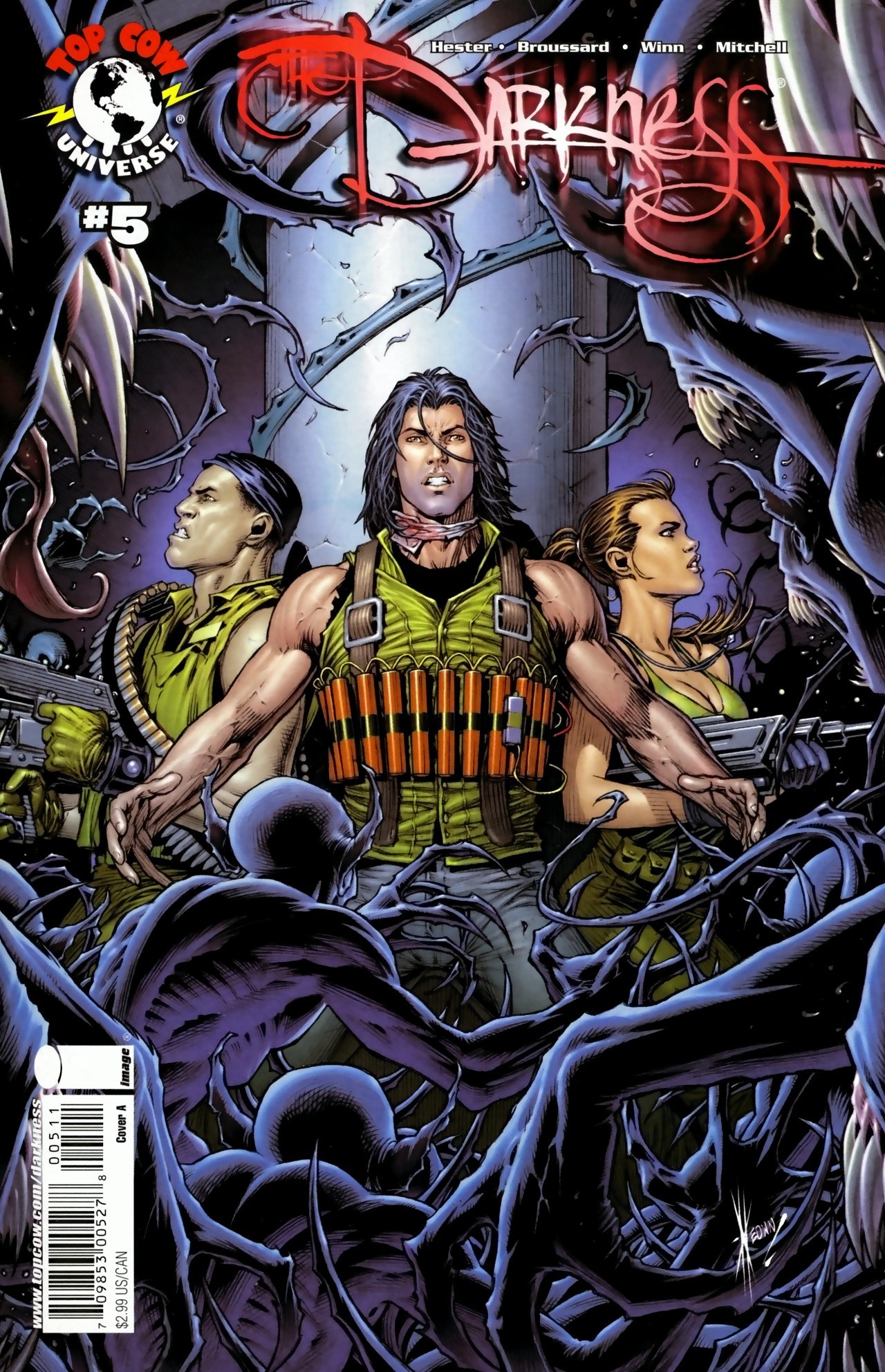 Read online The Darkness (2007) comic -  Issue #5 - 1