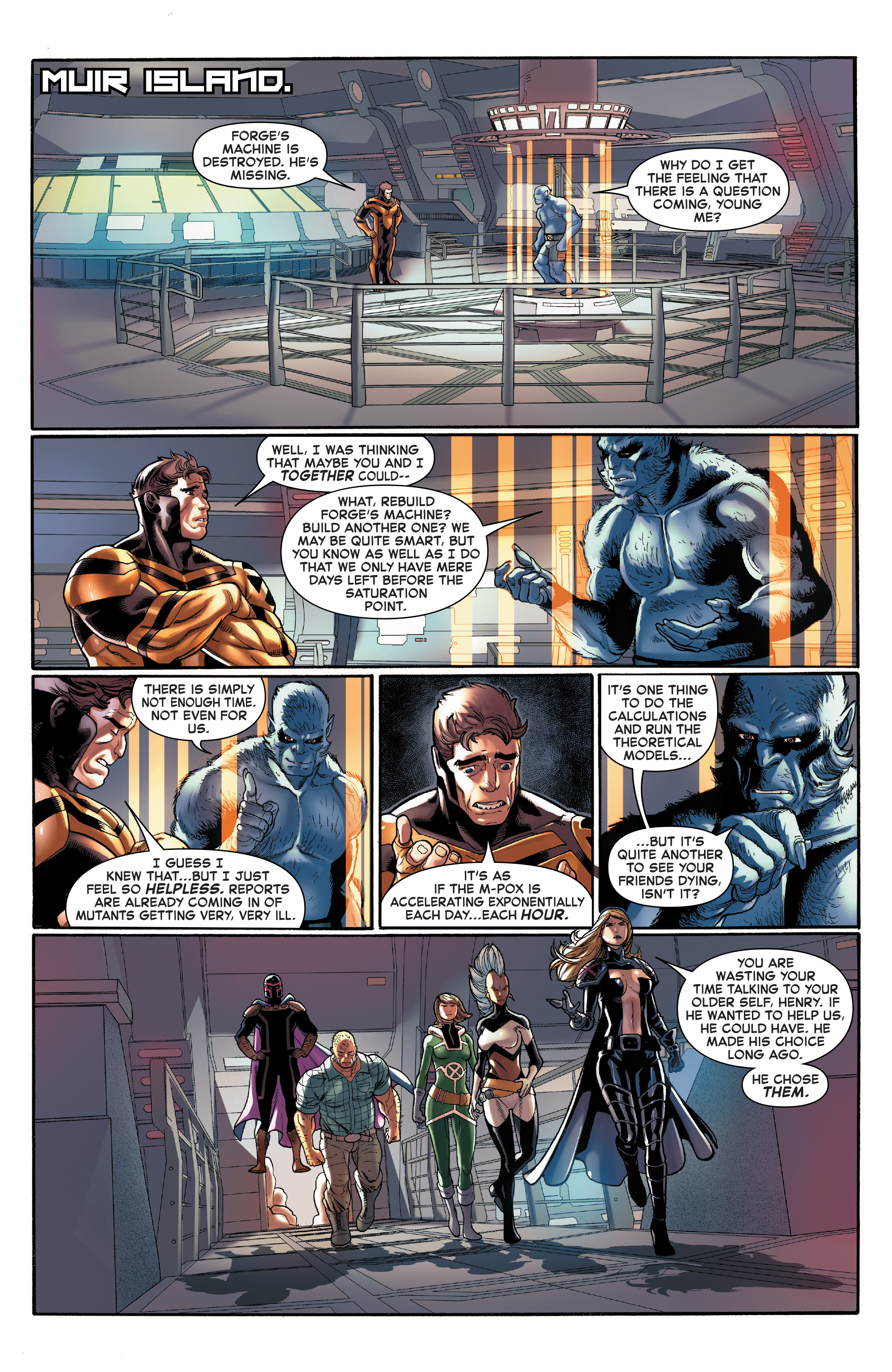 Read online Inhumans Vs. X-Men comic -  Issue #3 - 21