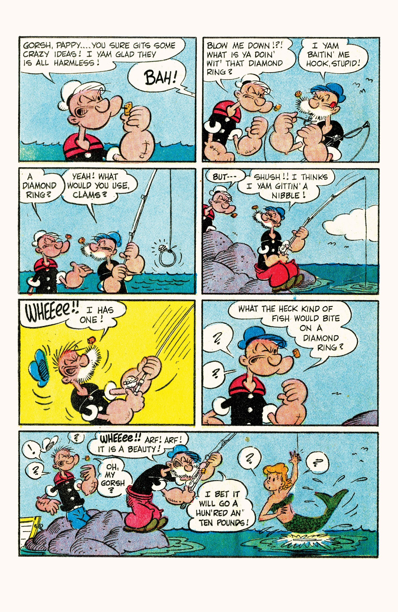 Read online Classic Popeye comic -  Issue #60 - 21