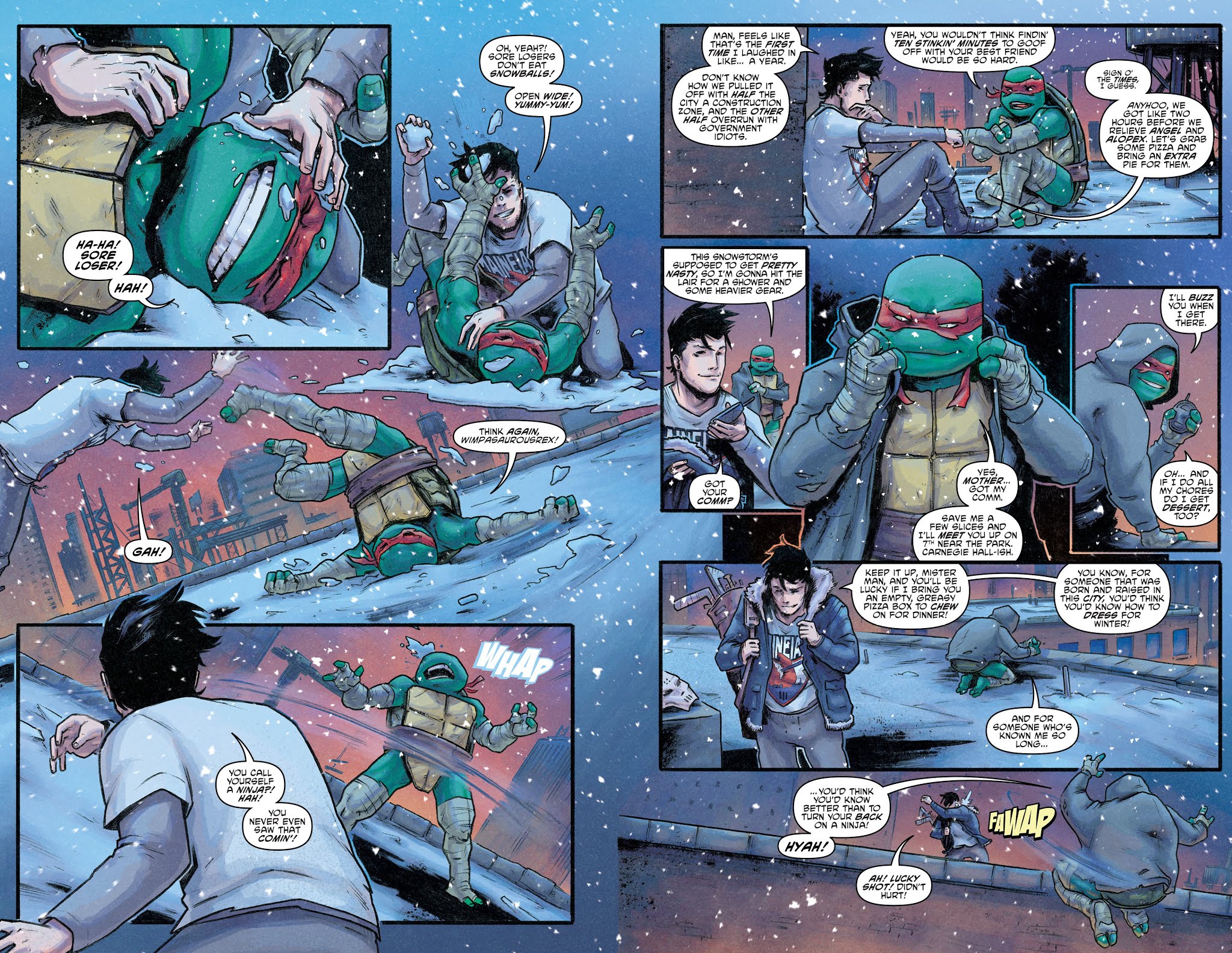 Read online Teenage Mutant Ninja Turtles: Macro-Series comic -  Issue #4 - 9