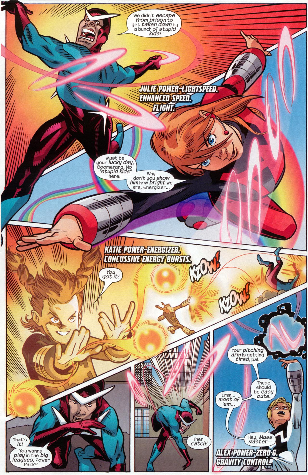Read online Hulk and Power Pack comic -  Issue #1 - 4