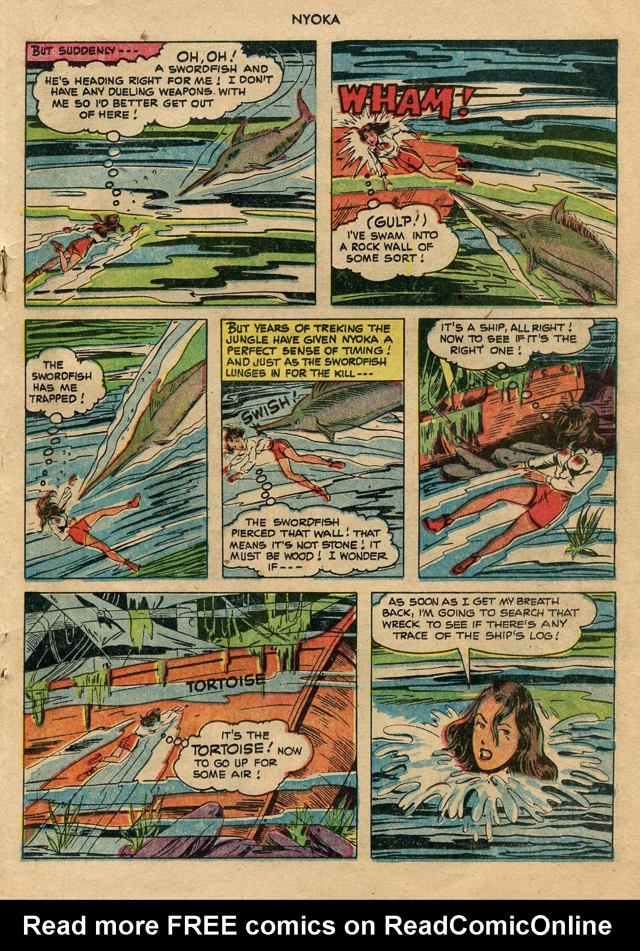 Read online Nyoka the Jungle Girl (1945) comic -  Issue #63 - 19