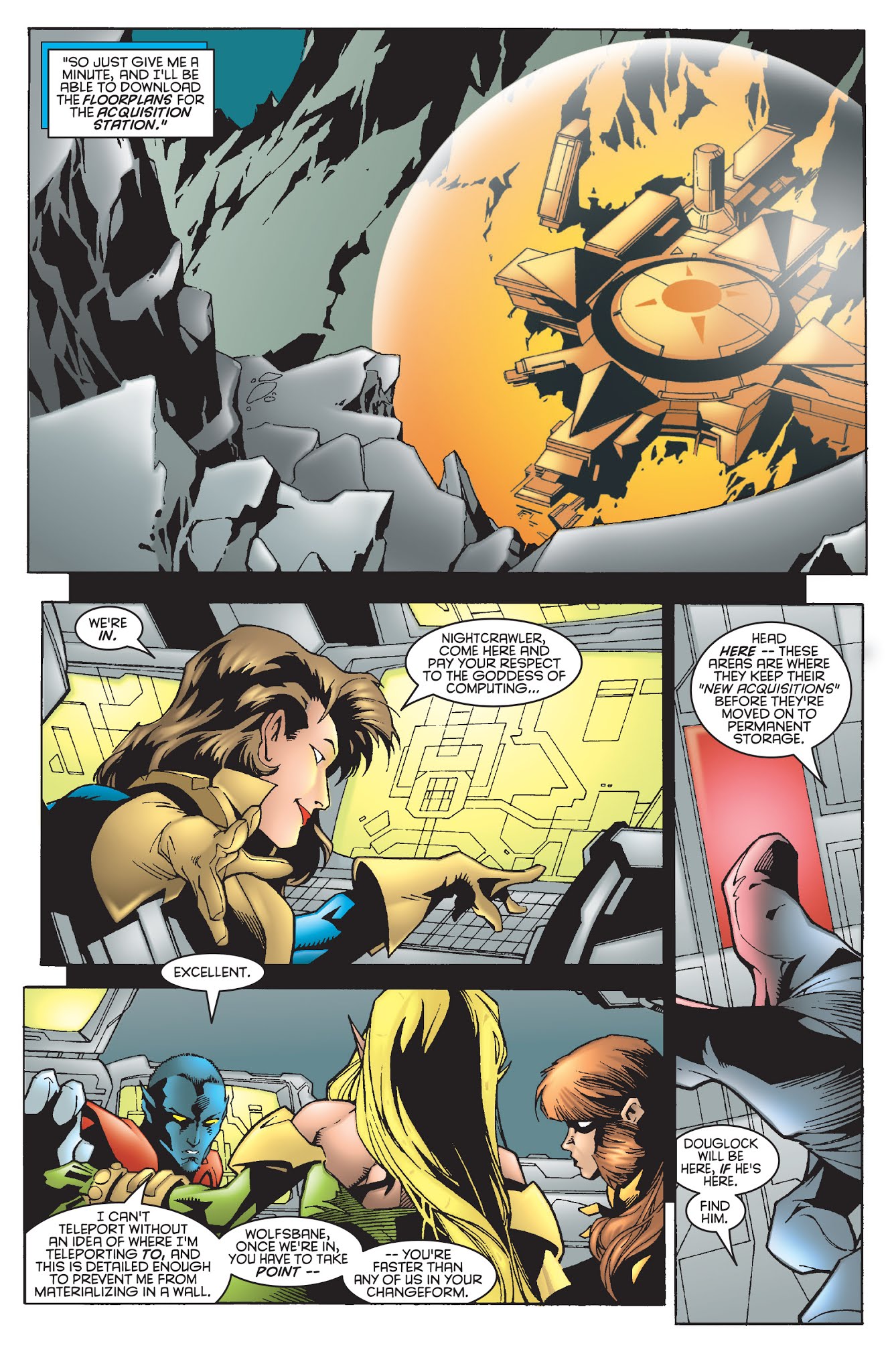 Read online Excalibur Visionaries: Warren Ellis comic -  Issue # TPB 3 (Part 1) - 49