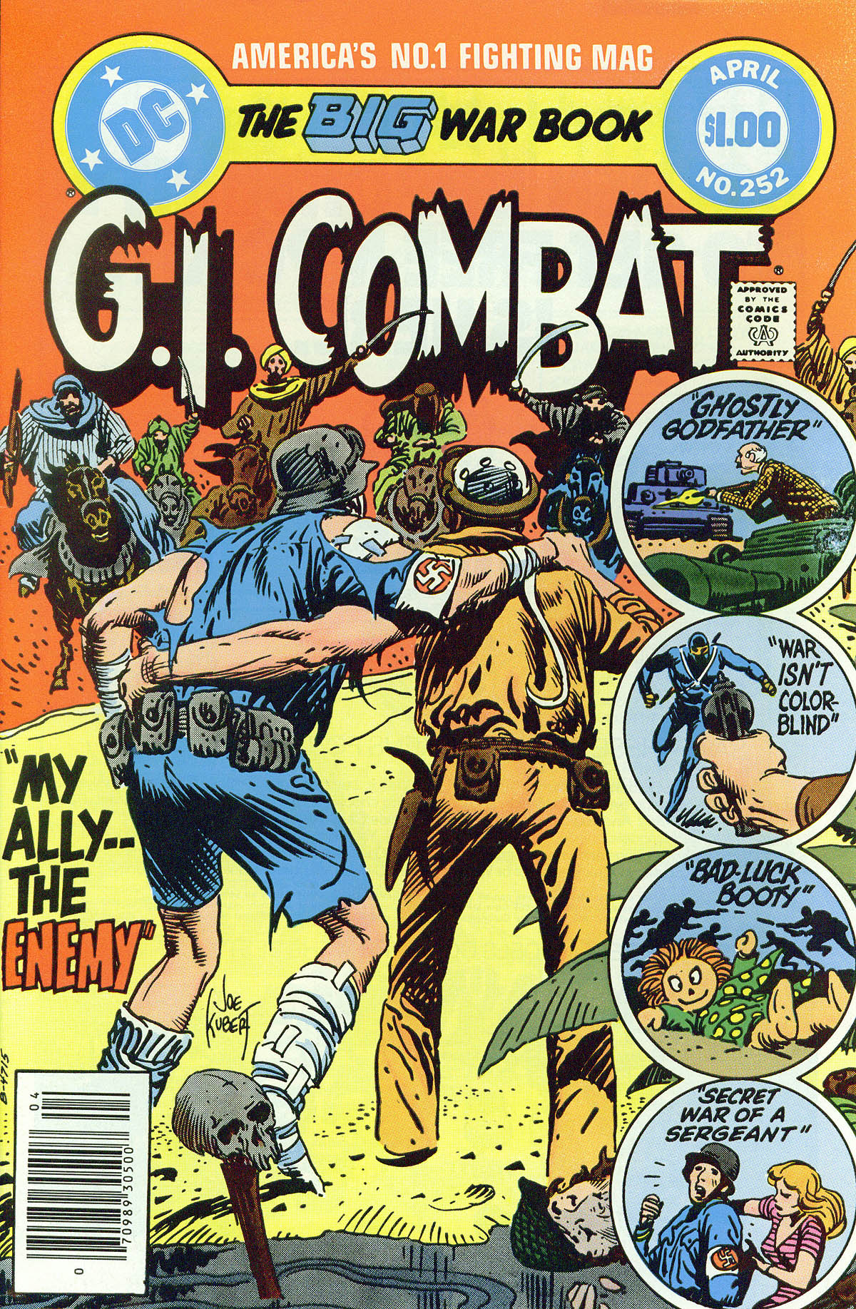 Read online G.I. Combat (1952) comic -  Issue #252 - 1