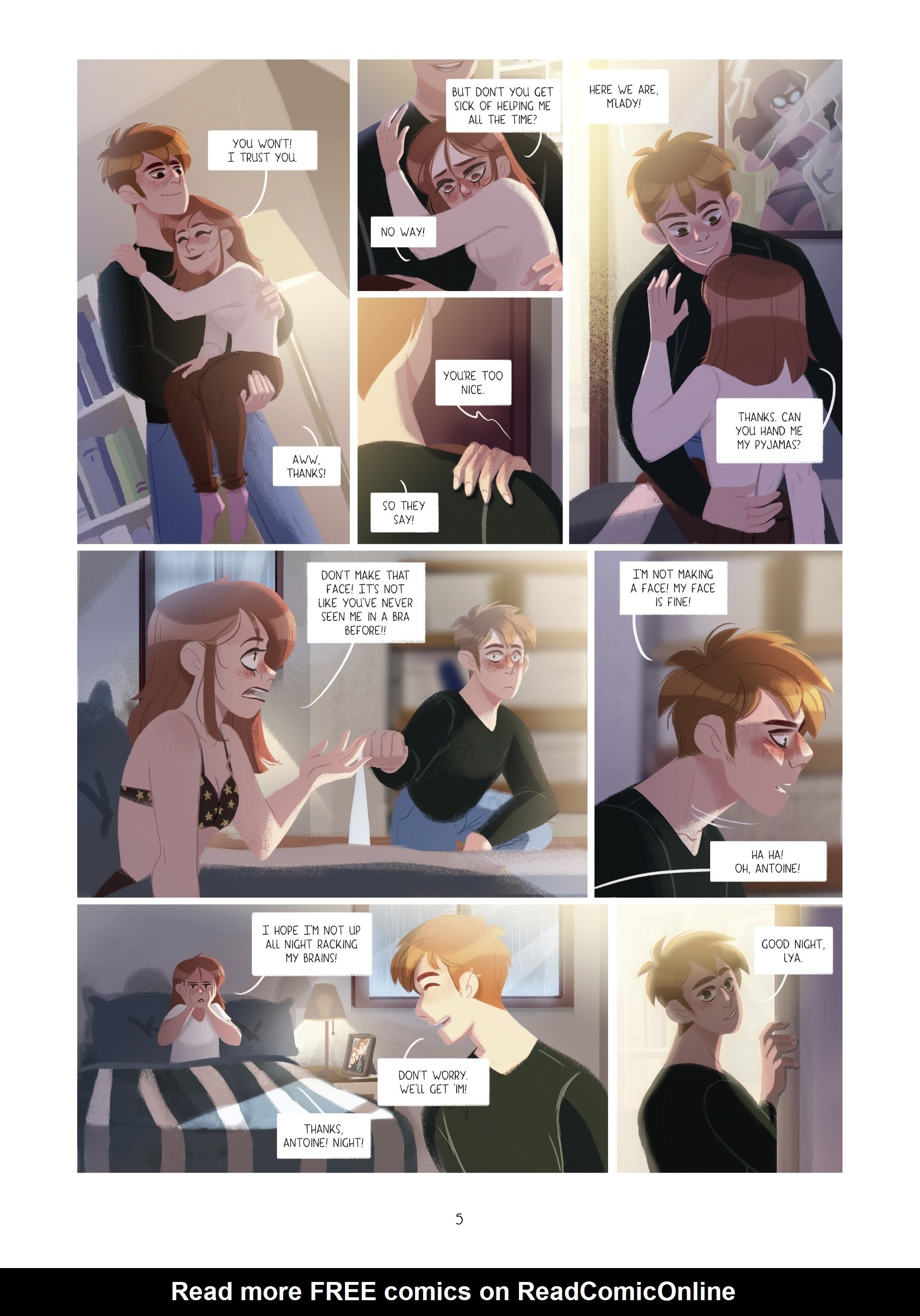 Read online Through Lya's Eyes comic -  Issue #3 - 5