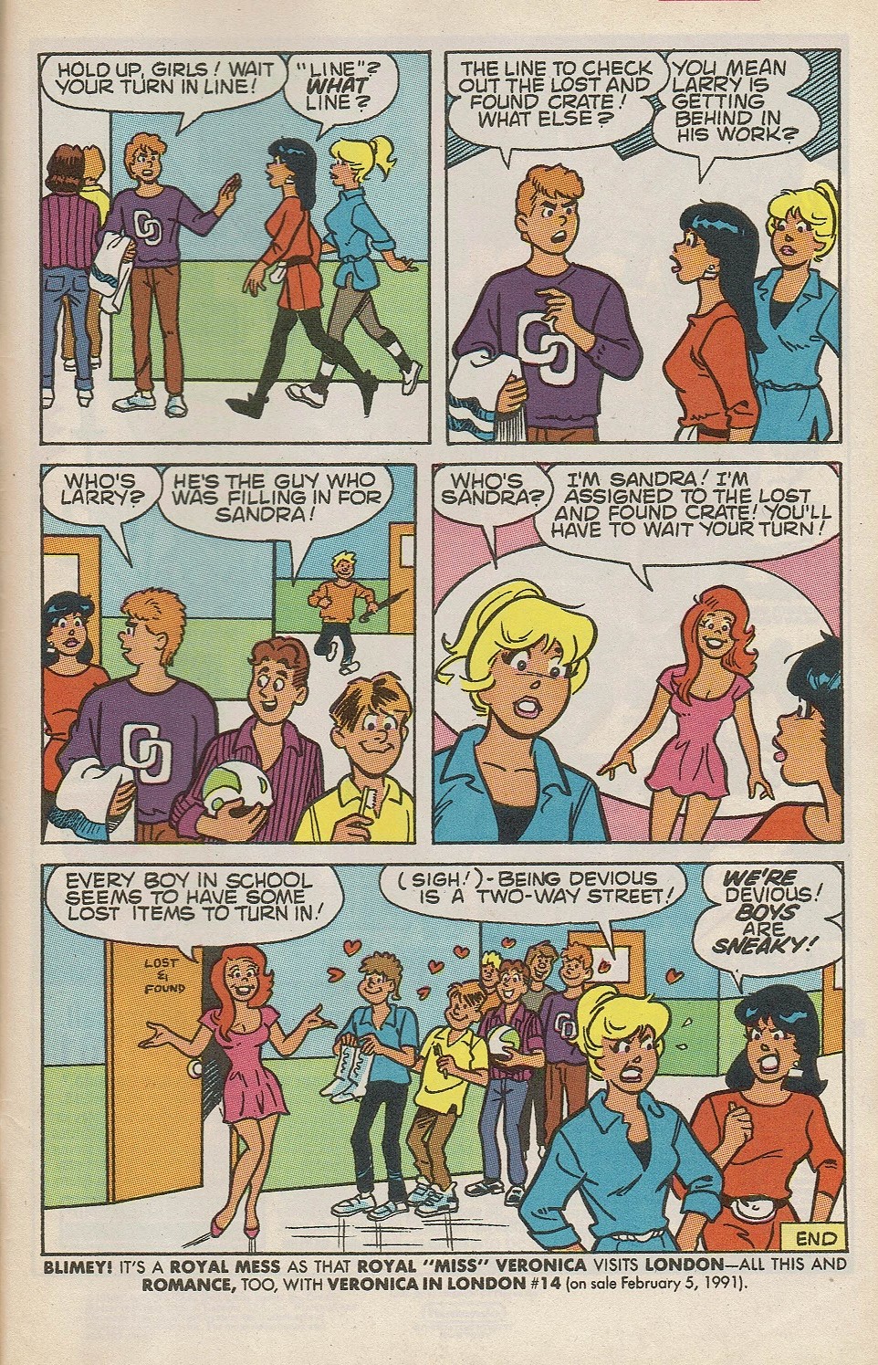 Read online Betty and Veronica (1987) comic -  Issue #38 - 33