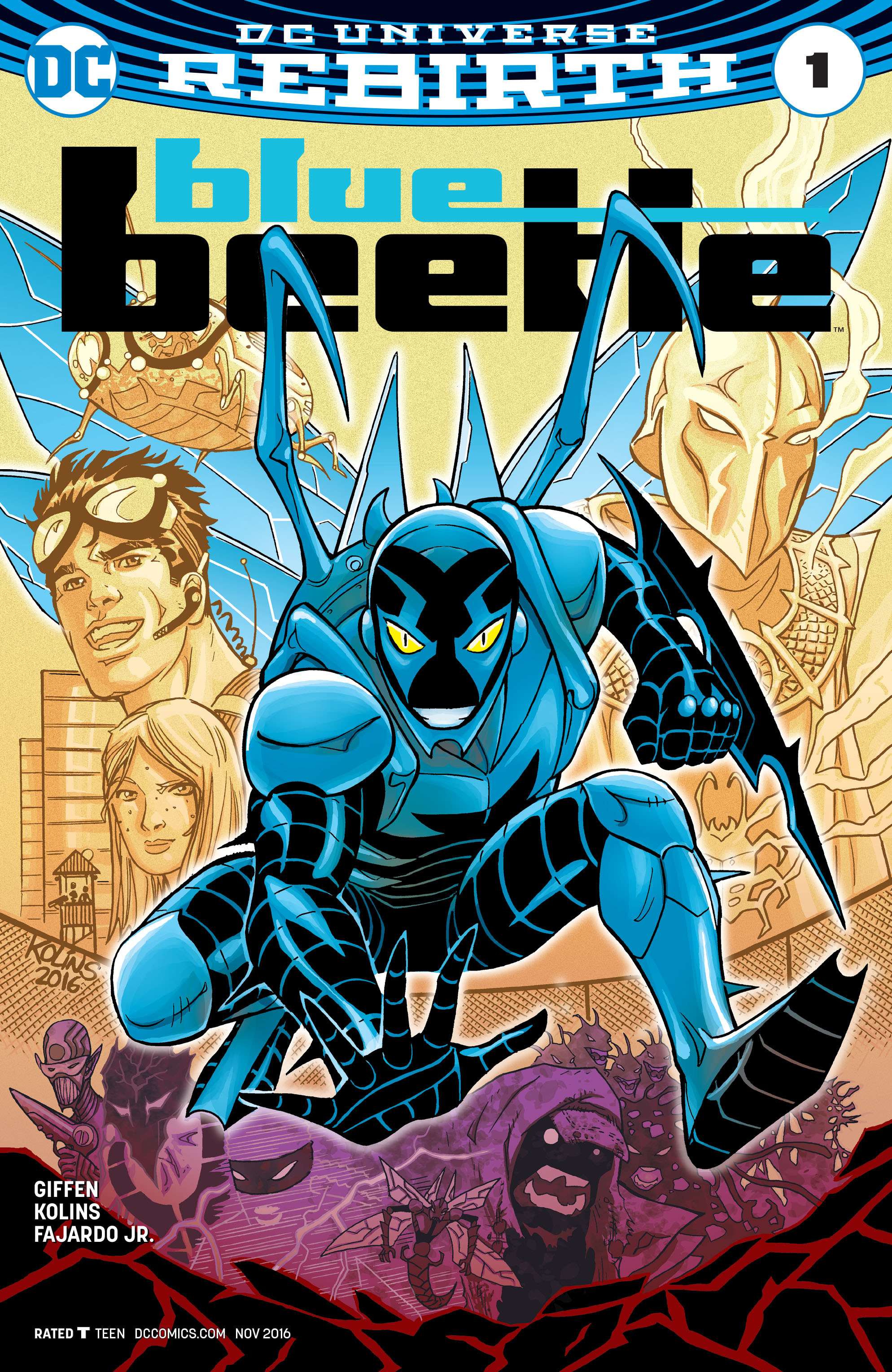 Read online Blue Beetle (2016) comic -  Issue #1 - 1