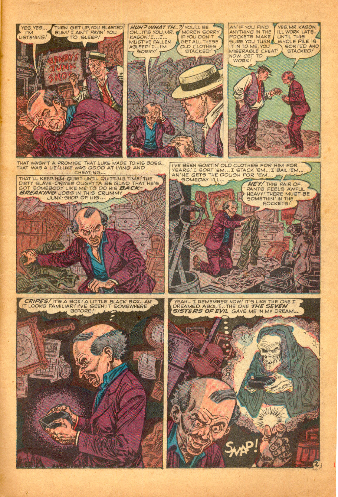 Read online Mystery Tales comic -  Issue #1 - 11