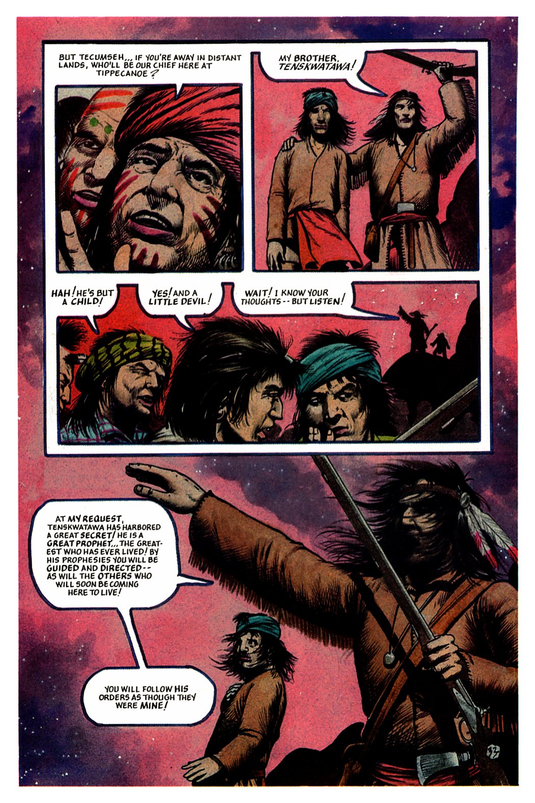 Read online Allen W. Eckert's Tecumseh! comic -  Issue # Full - 37