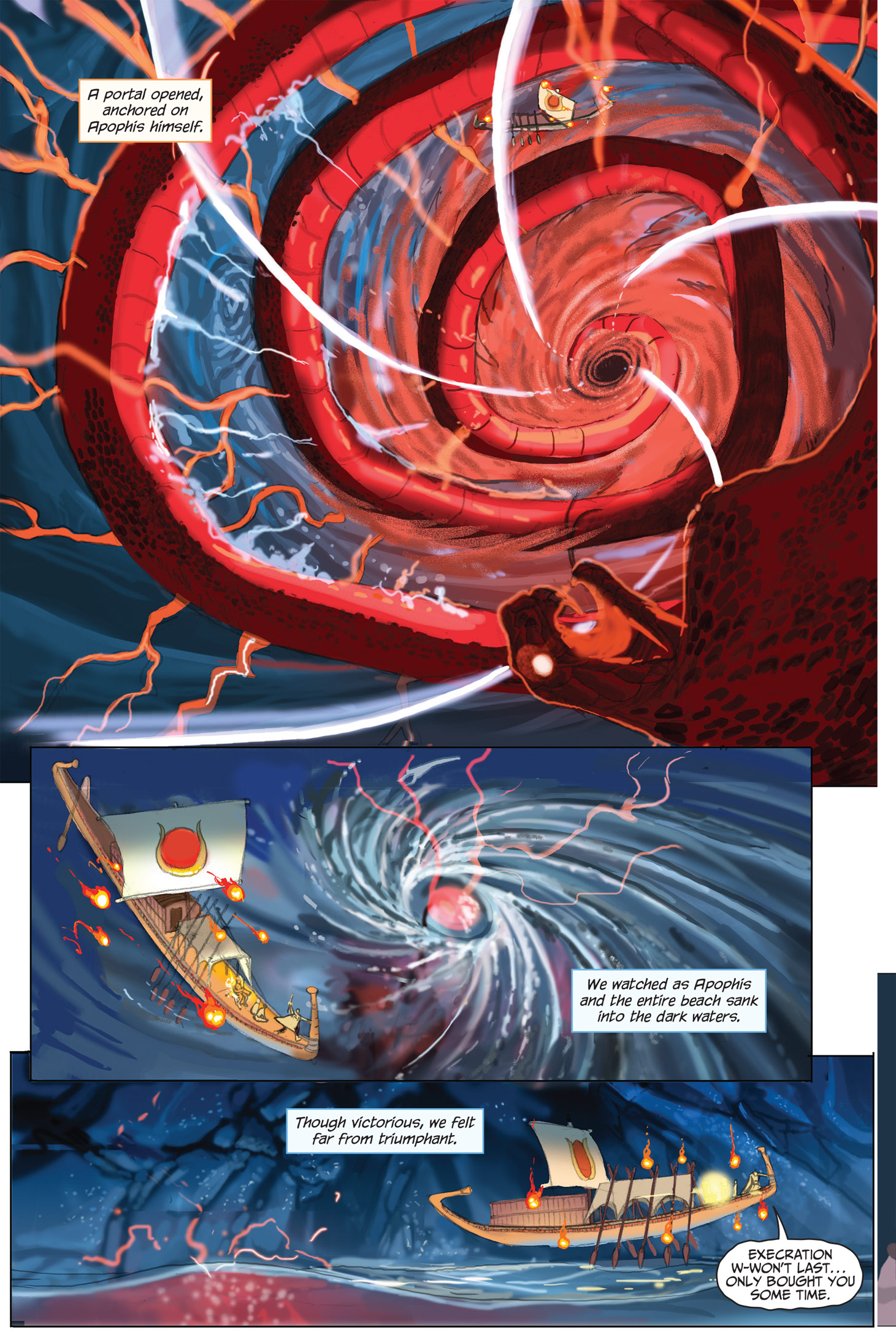 Read online The Kane Chronicles comic -  Issue # TPB 2 - 134