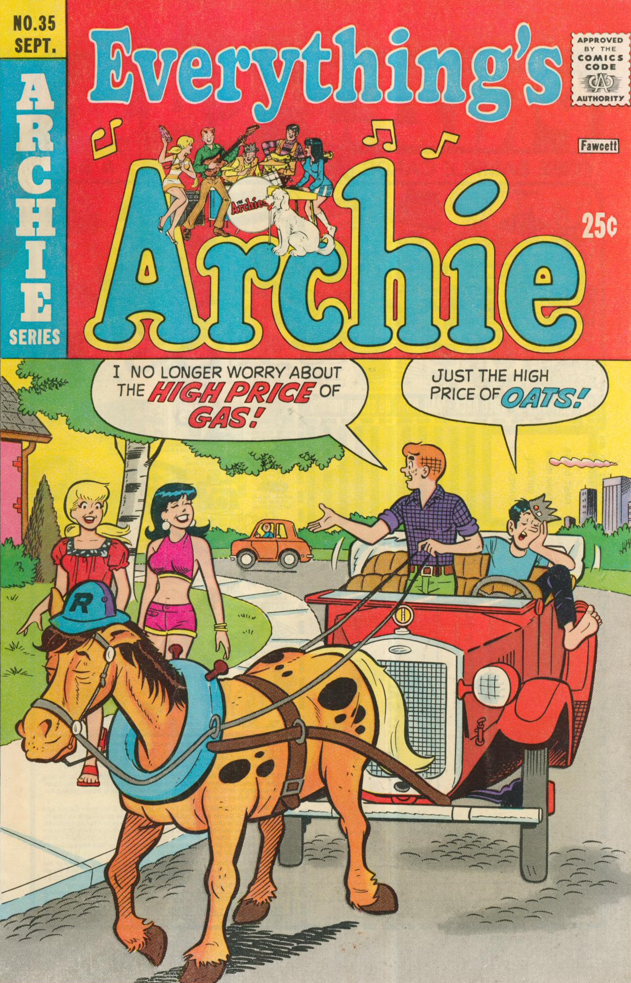 Read online Everything's Archie comic -  Issue #35 - 1