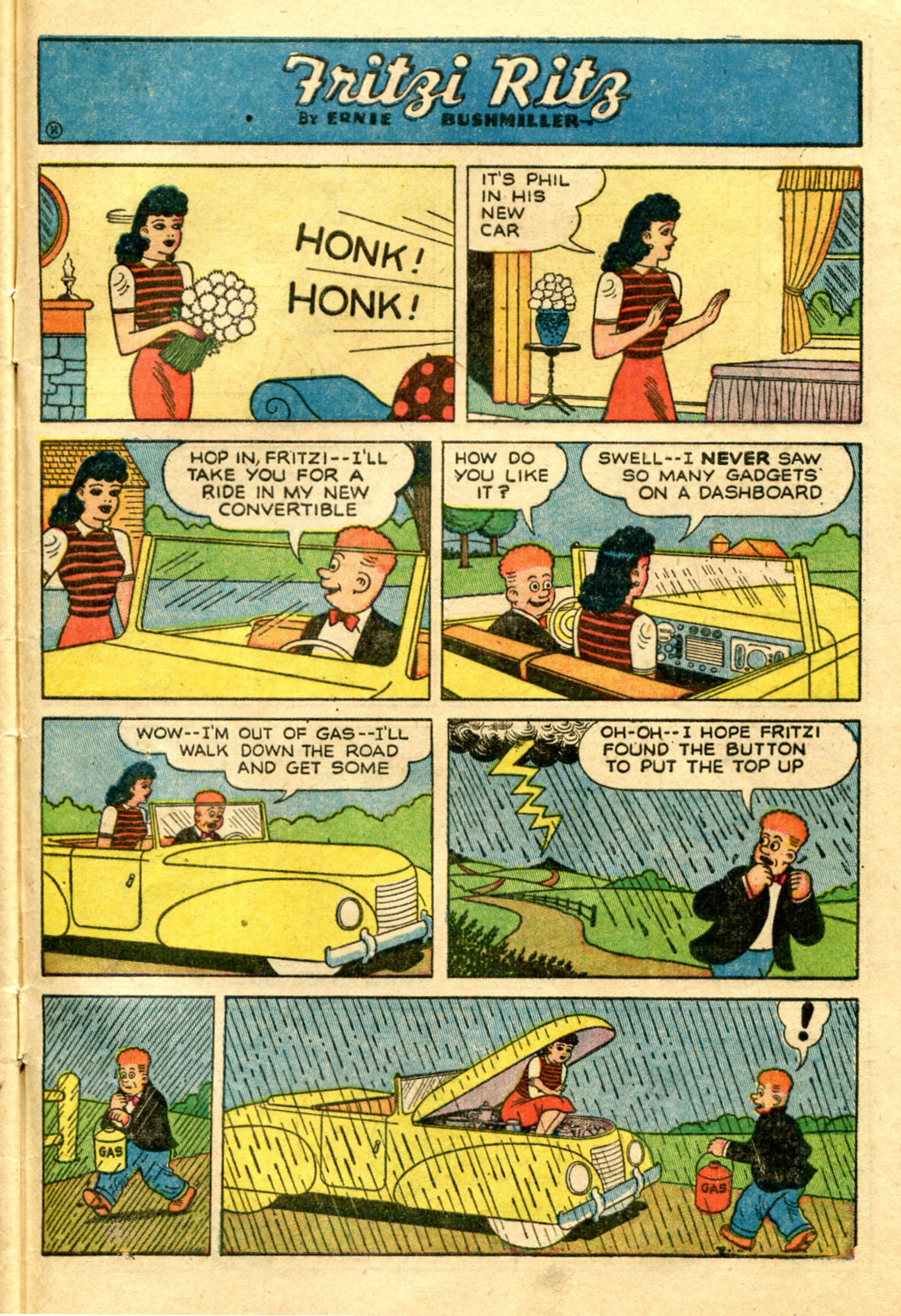 Read online Fritzi Ritz (1953) comic -  Issue #32 - 33