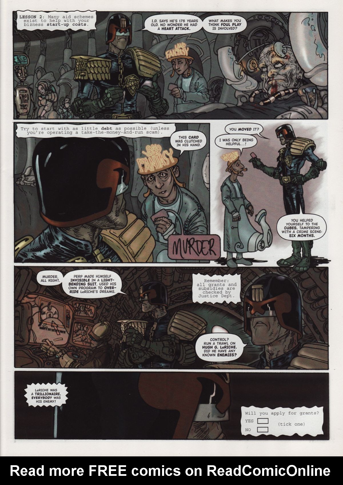 Read online Judge Dredd Megazine (Vol. 5) comic -  Issue #223 - 9