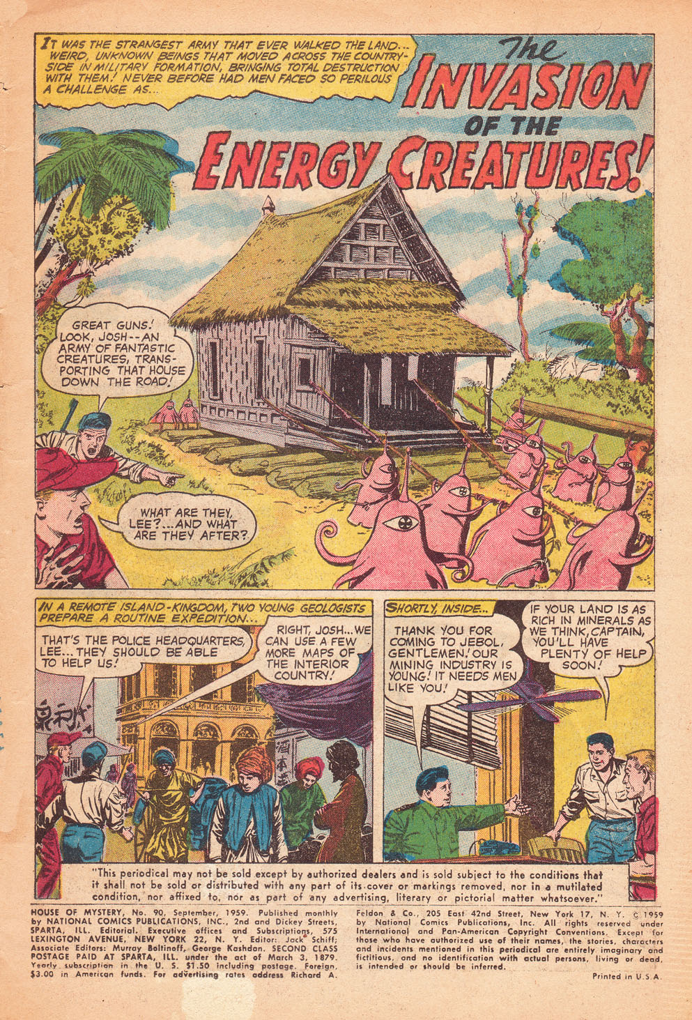 Read online House of Mystery (1951) comic -  Issue #90 - 3
