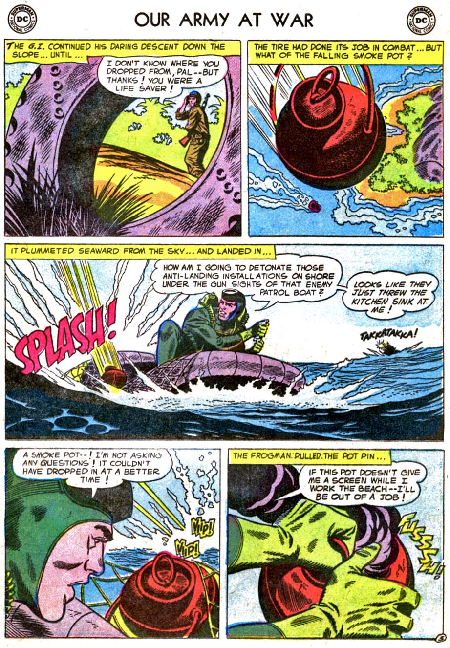 Read online Our Army at War (1952) comic -  Issue #54 - 13