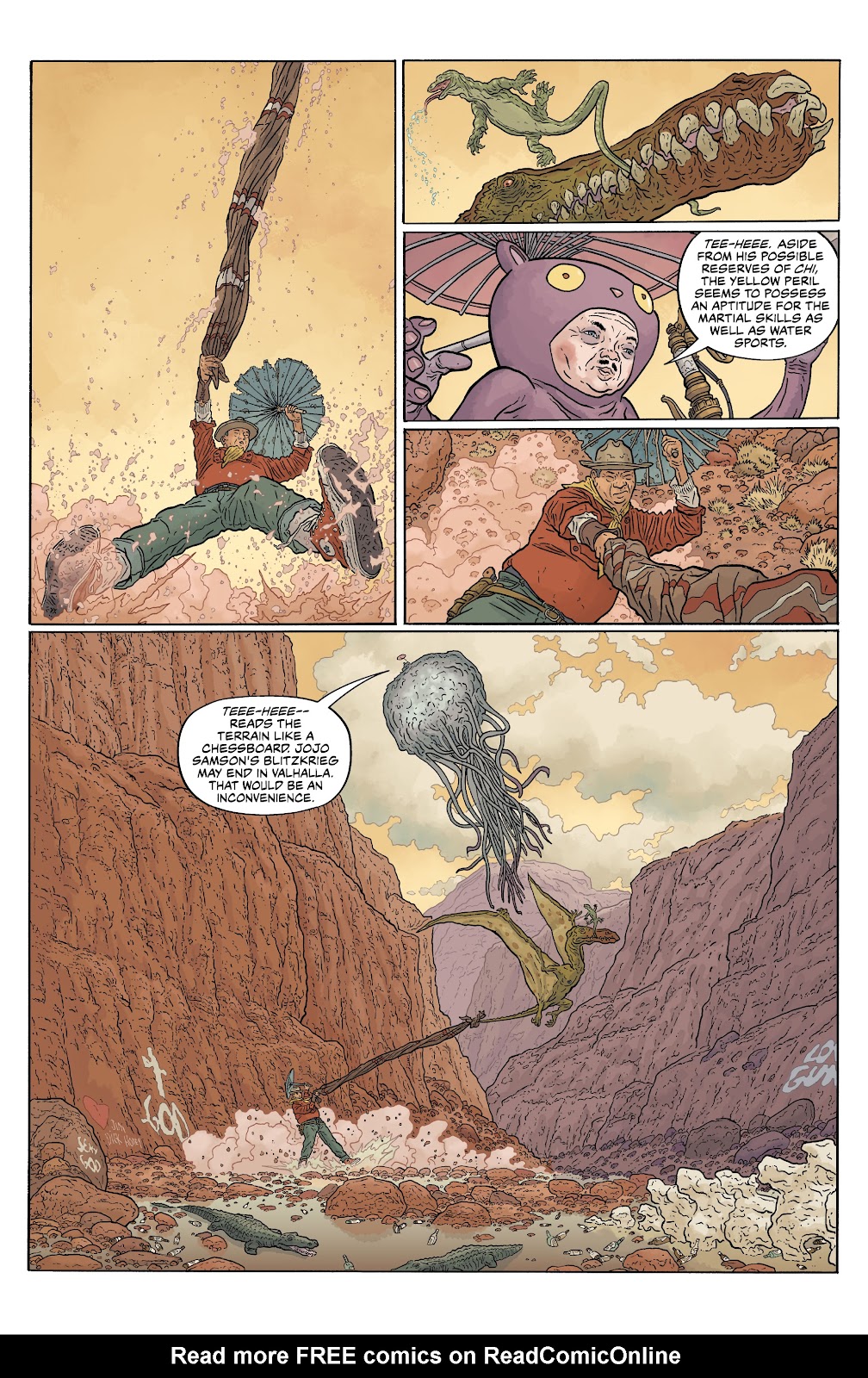 Shaolin Cowboy: Cruel to Be Kin issue 1 - Page 19