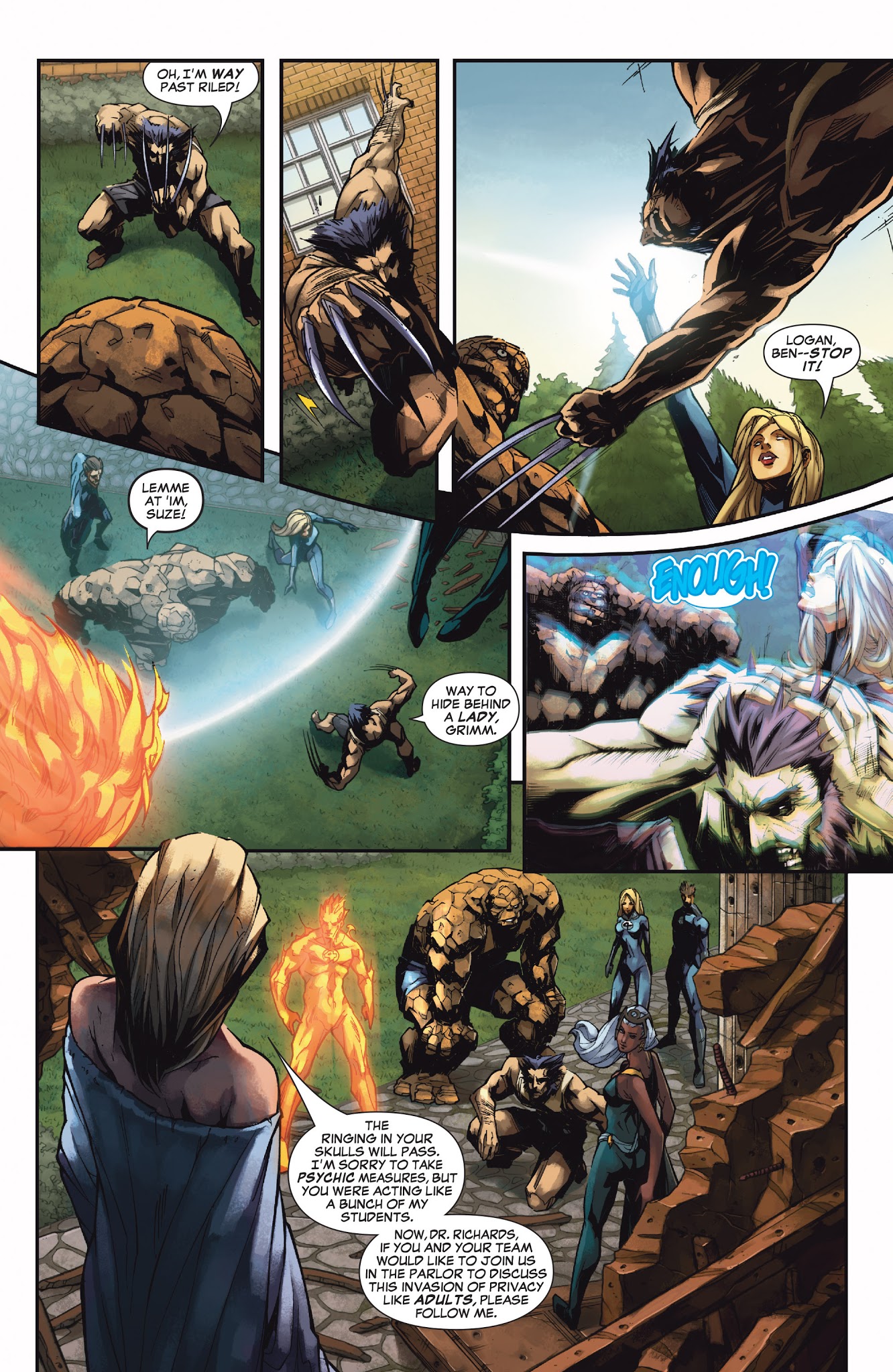 Read online X-Men/Fantastic Four comic -  Issue #1 - 14