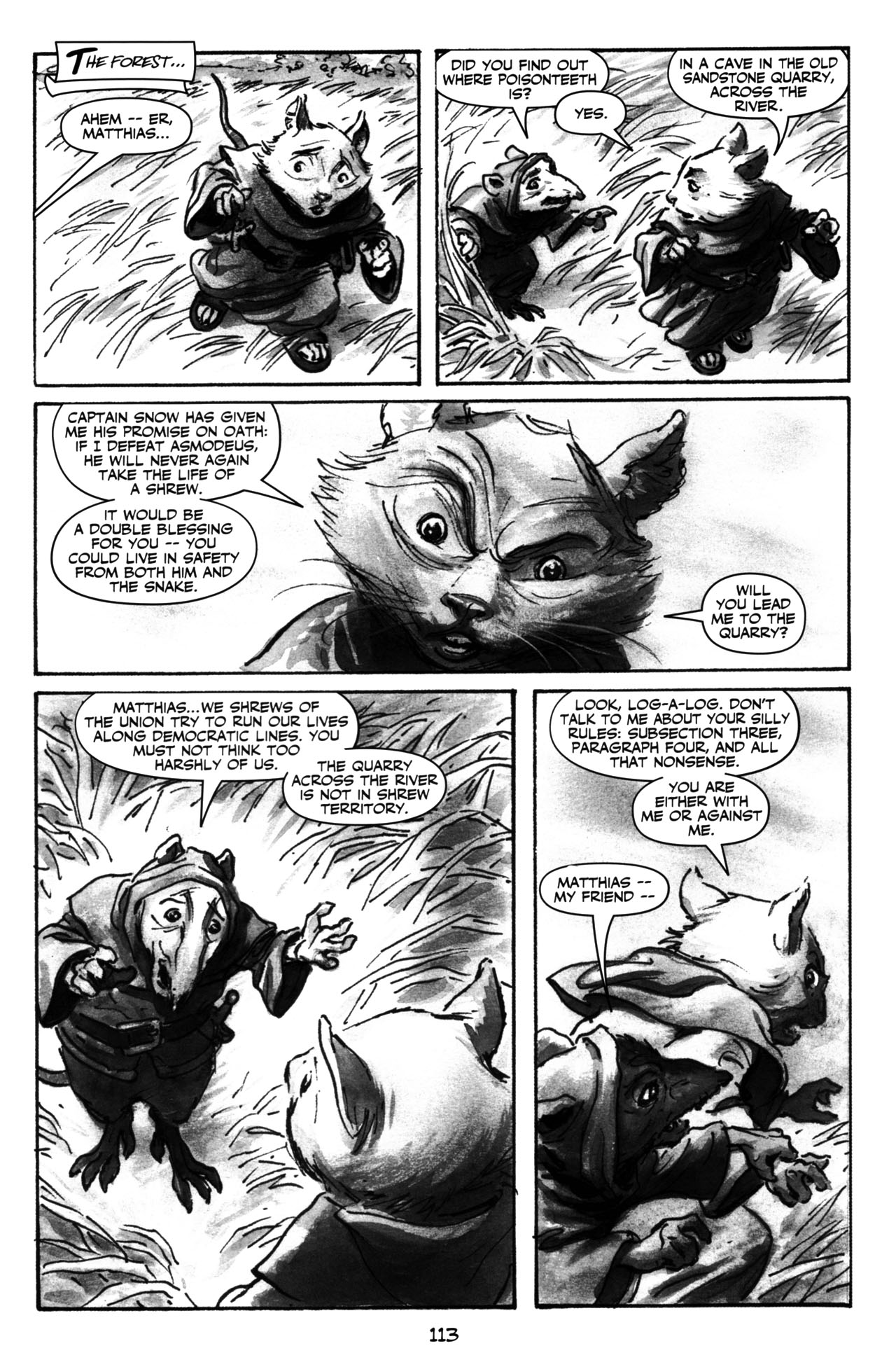 Read online Redwall: The Graphic Novel comic -  Issue # TPB - 118