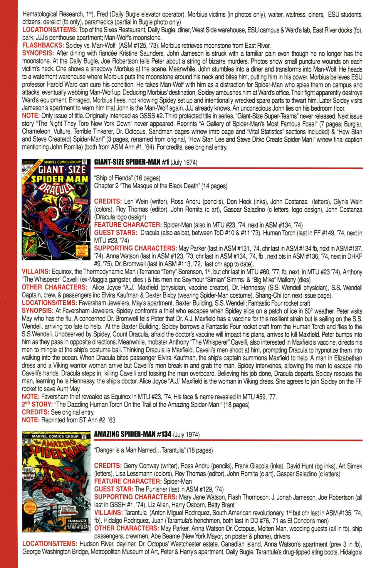 Read online Official Index to the Marvel Universe comic -  Issue #3 - 16