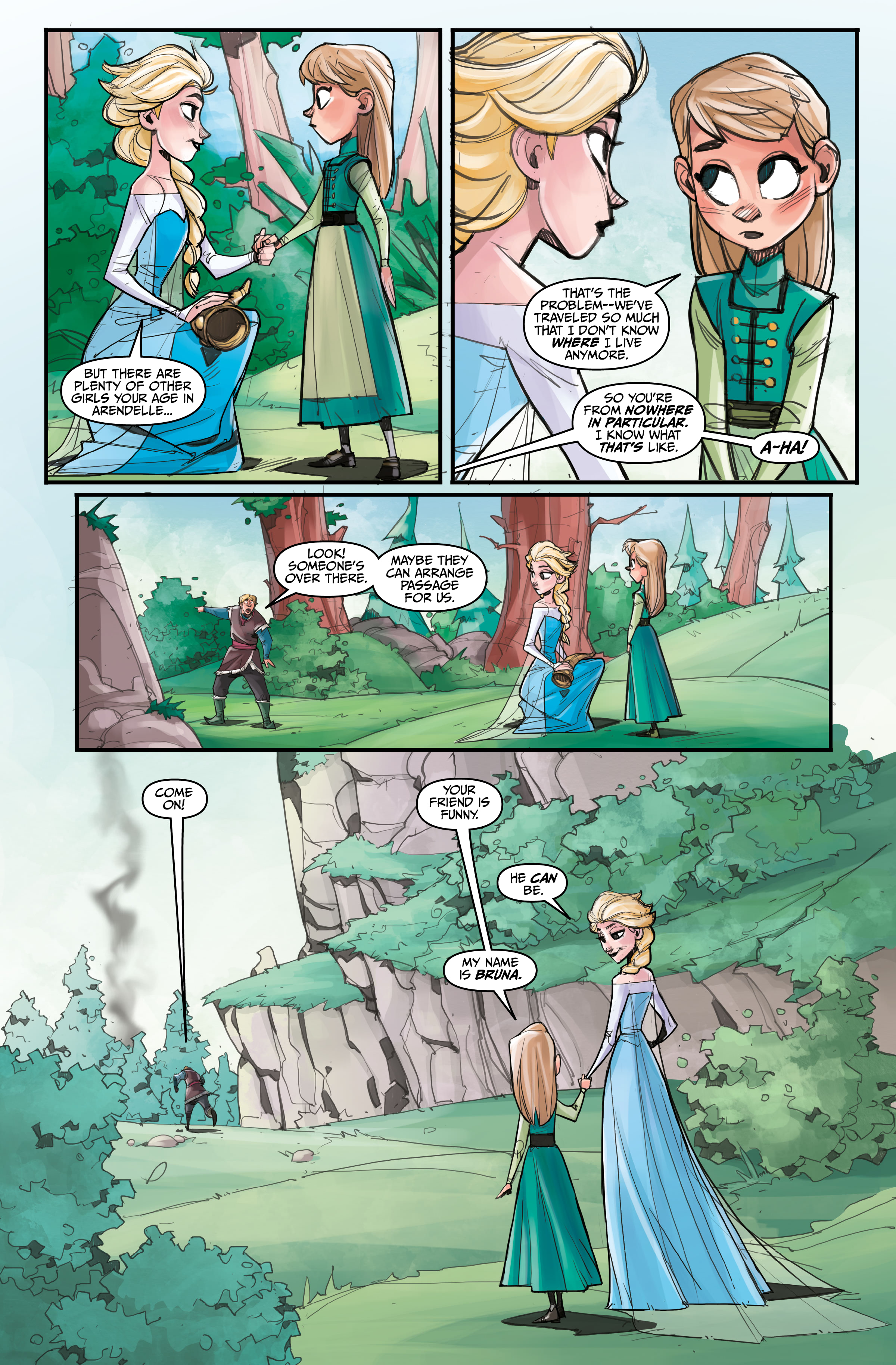 Read online Disney Frozen Library Edition comic -  Issue # TPB (Part 2) - 9