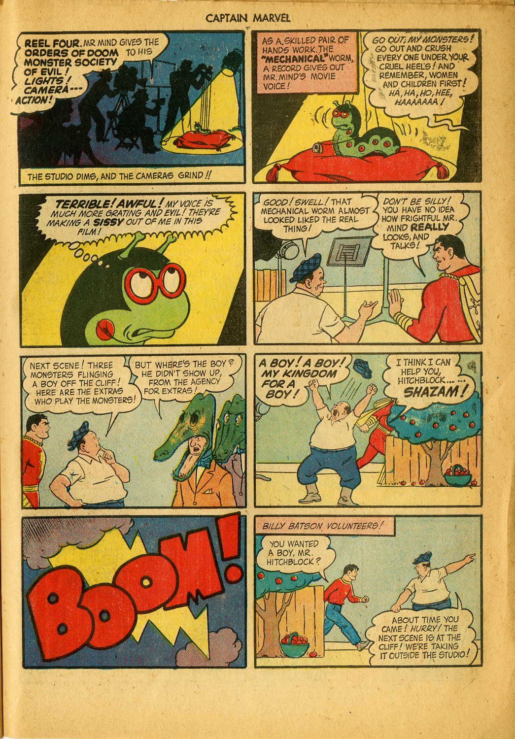 Read online Captain Marvel Adventures comic -  Issue #38 - 47