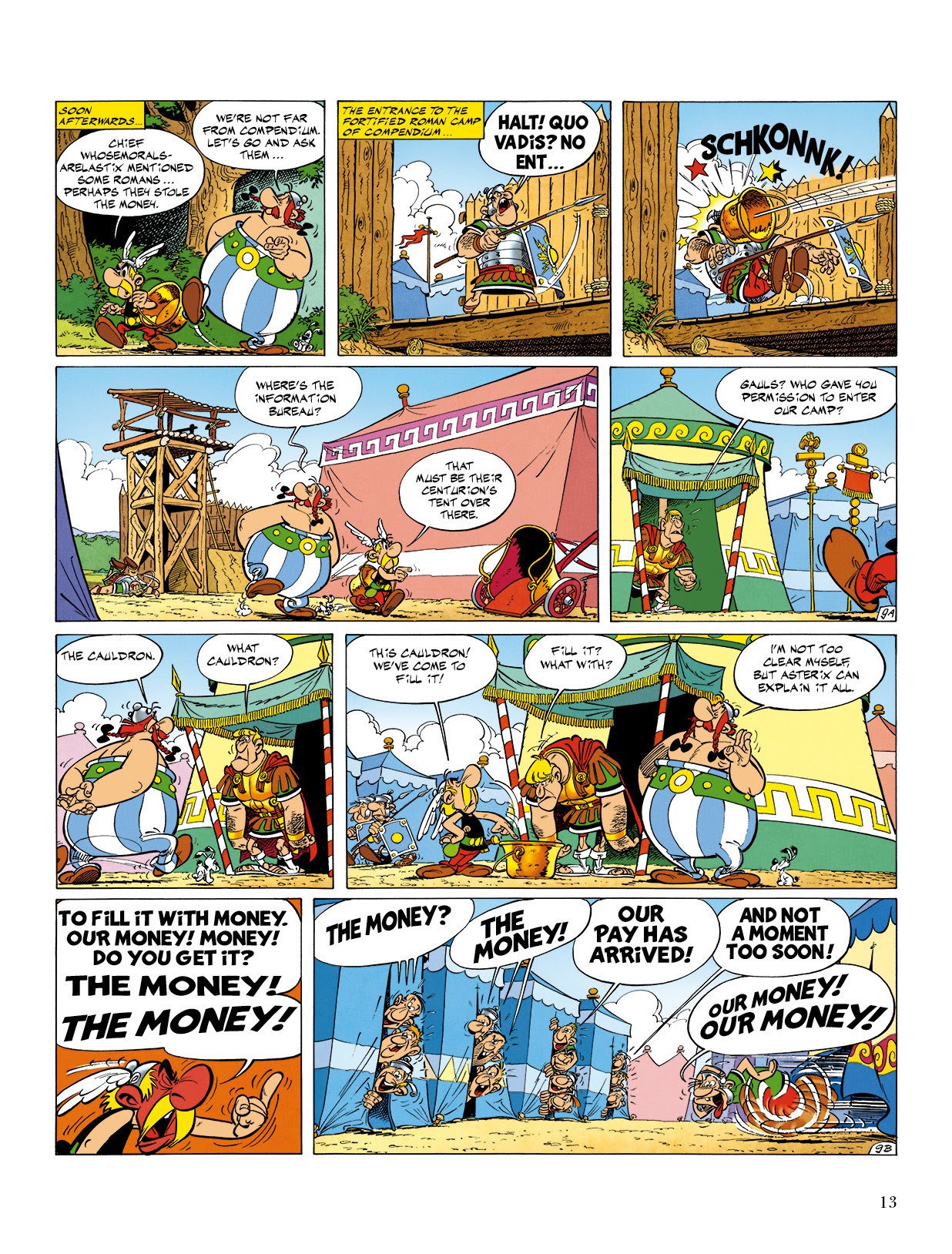 Read online Asterix comic -  Issue #13 - 14