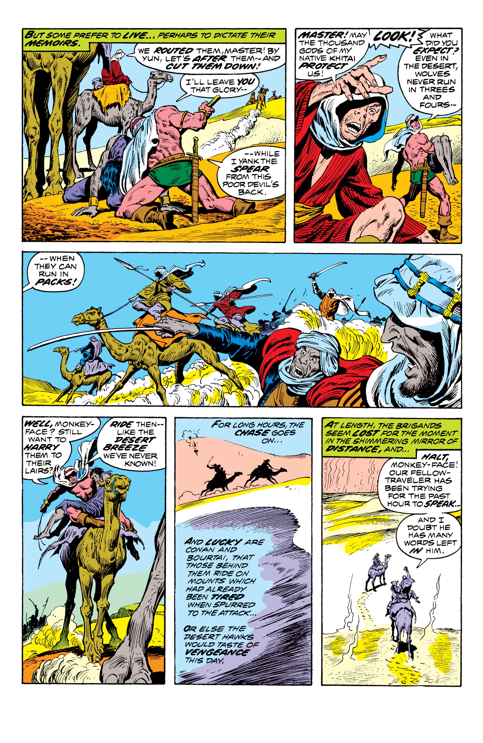 Read online Conan The Barbarian Epic Collection: The Original Marvel Years - The Curse Of The Golden Skull comic -  Issue # TPB (Part 2) - 71