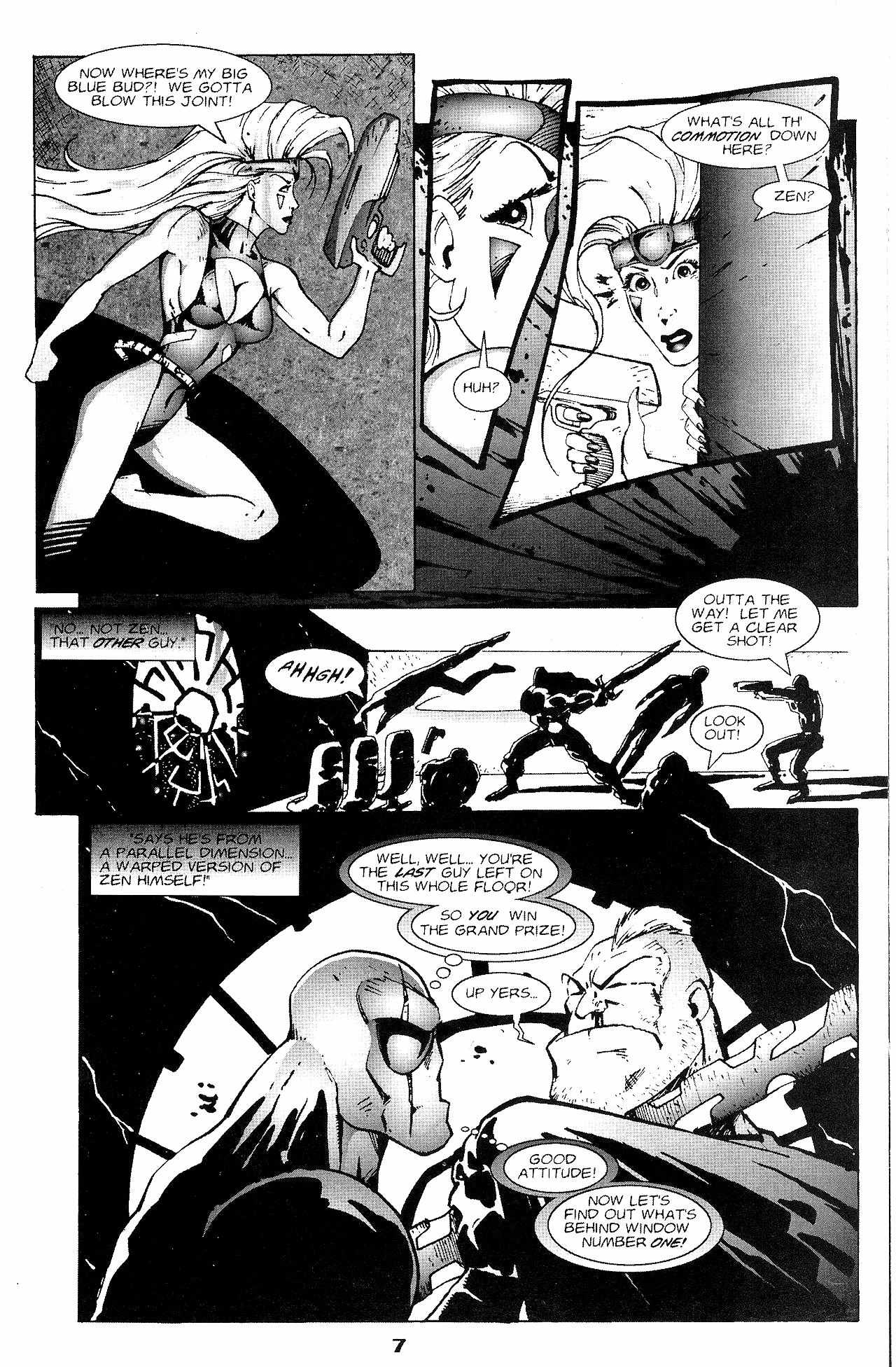 Read online Zen Intergalactic Ninja : The Hunted comic -  Issue #2 - 9