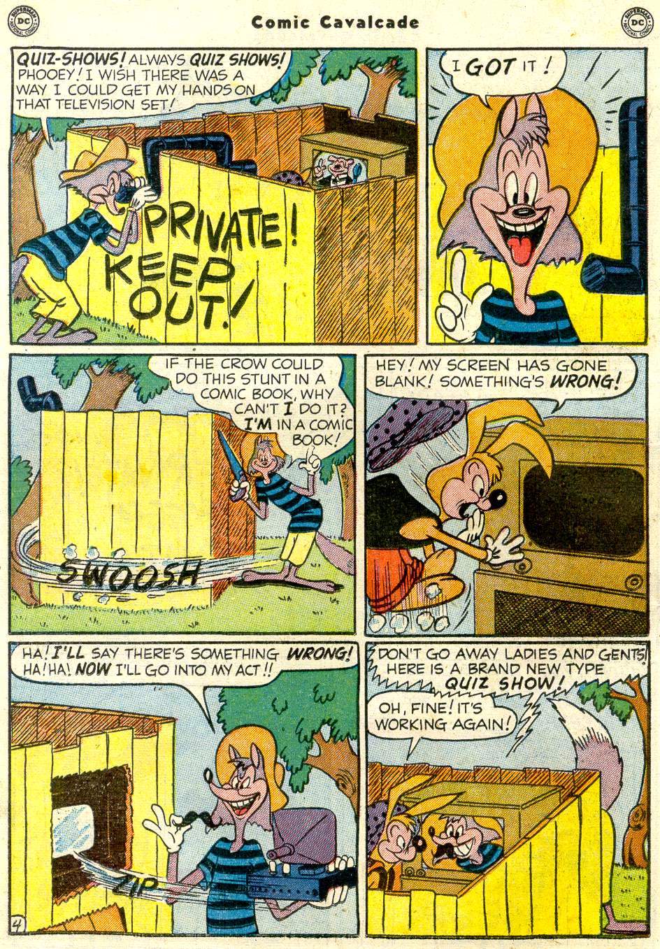 Read online Comic Cavalcade comic -  Issue #43 - 32