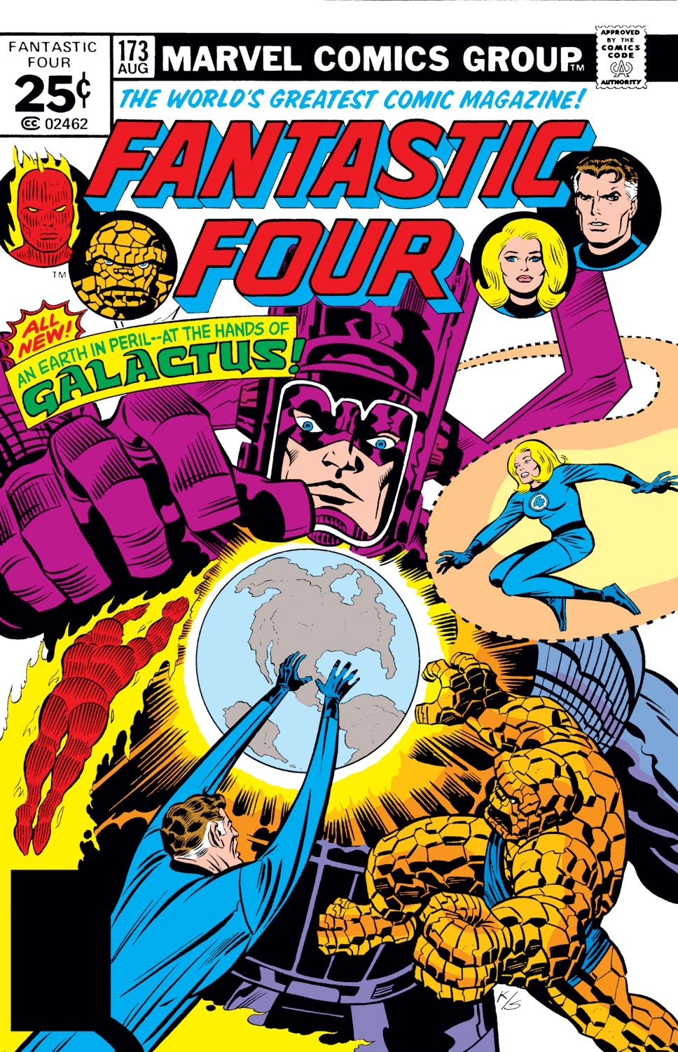 Read online Fantastic Four (1961) comic -  Issue #173 - 1