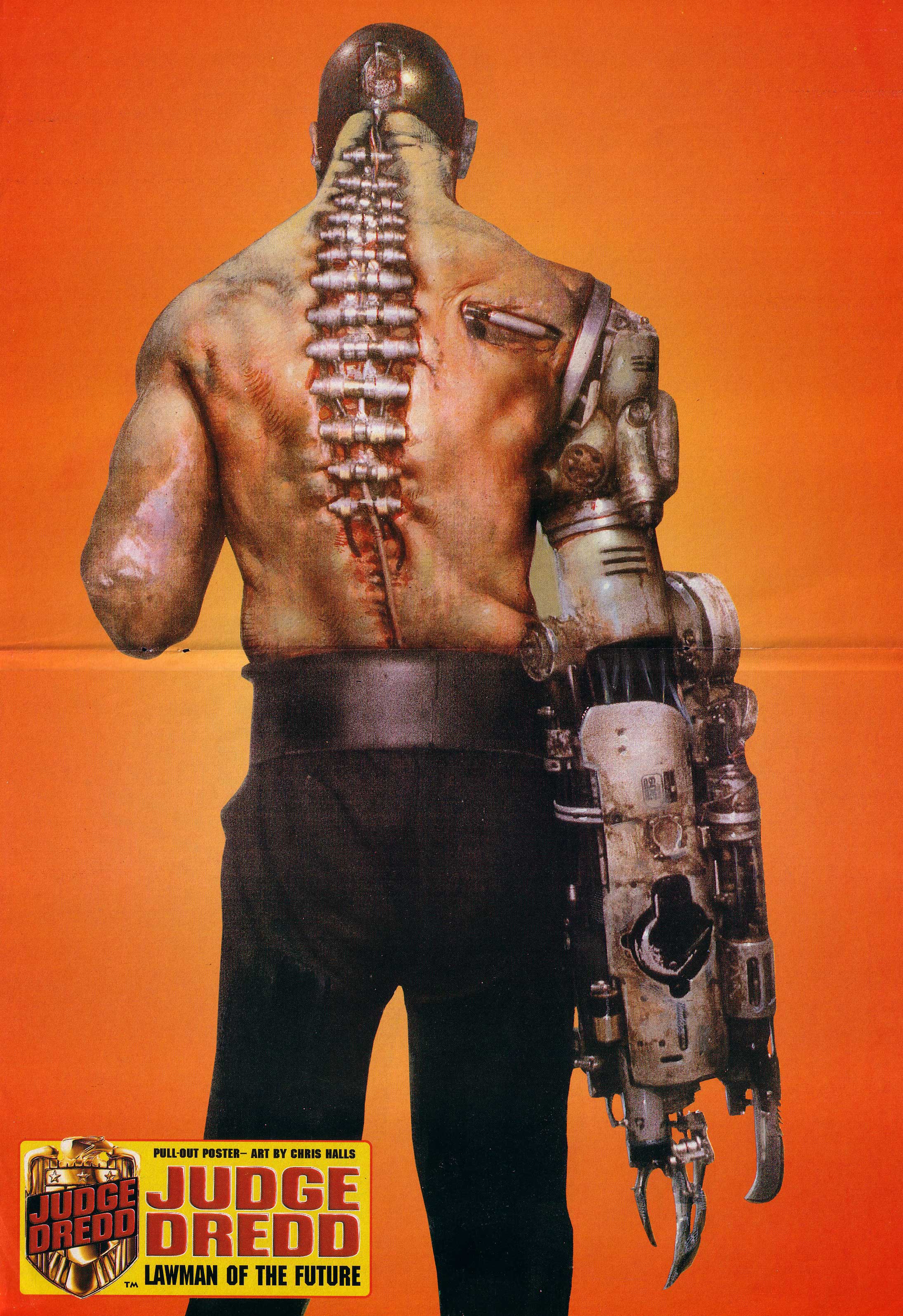 Read online Judge Dredd Lawman of the Future comic -  Issue #16 - 16