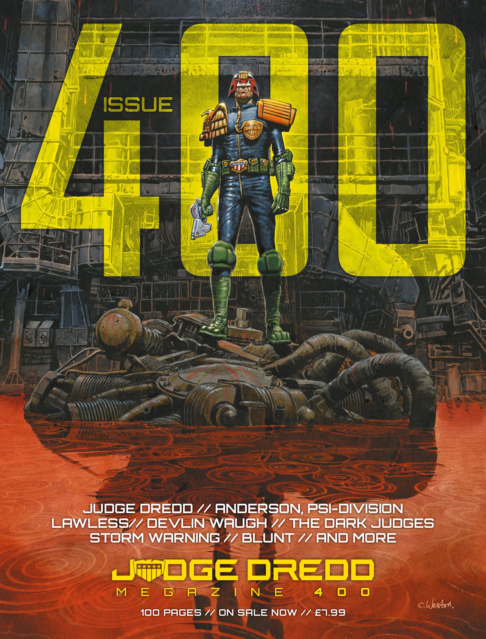 Read online 2000 AD comic -  Issue #2101 - 32
