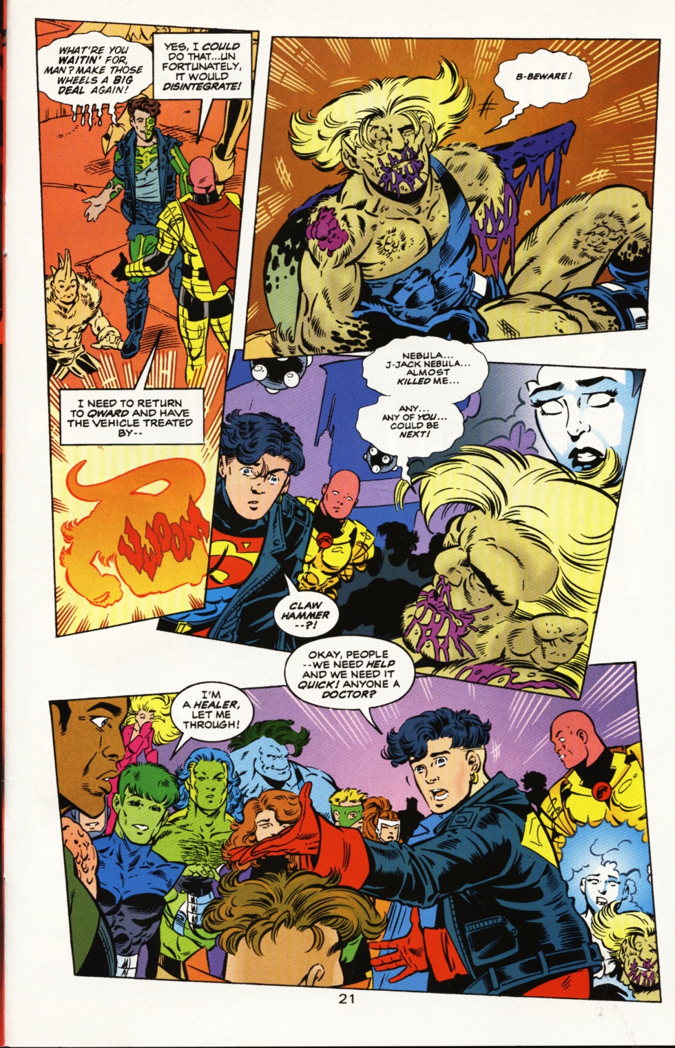 Read online Superboy & The Ravers comic -  Issue #6 - 22