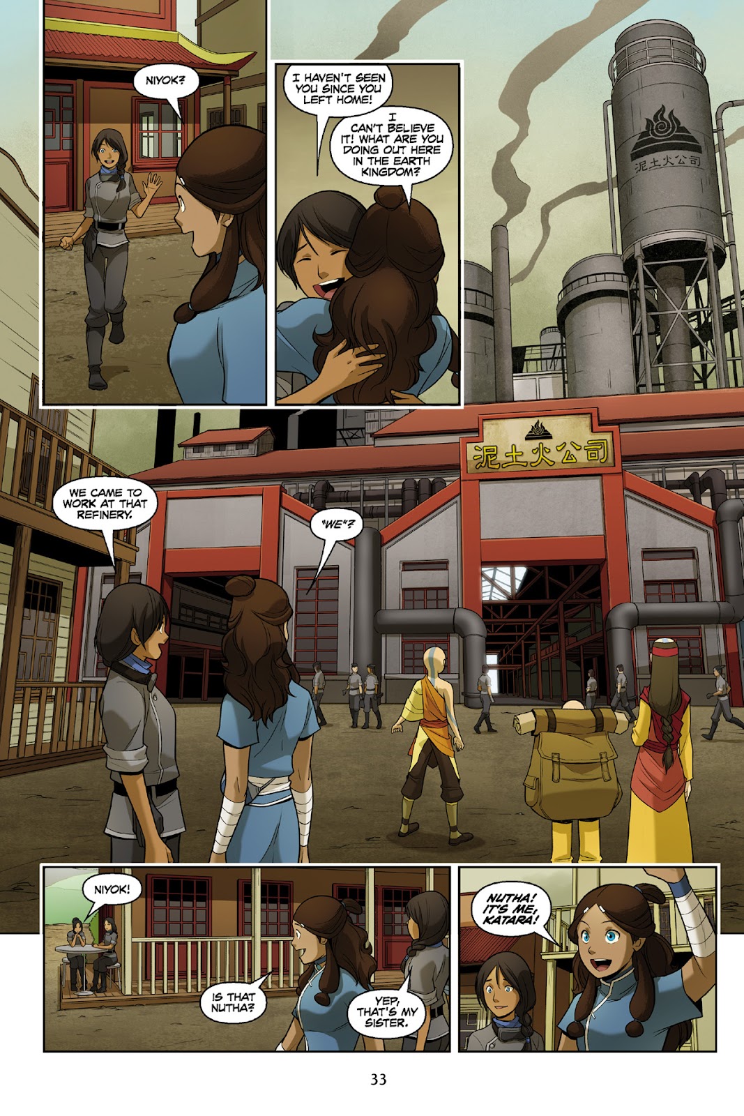 Nickelodeon Avatar: The Last Airbender - The Rift issue Part 1 - Page 33