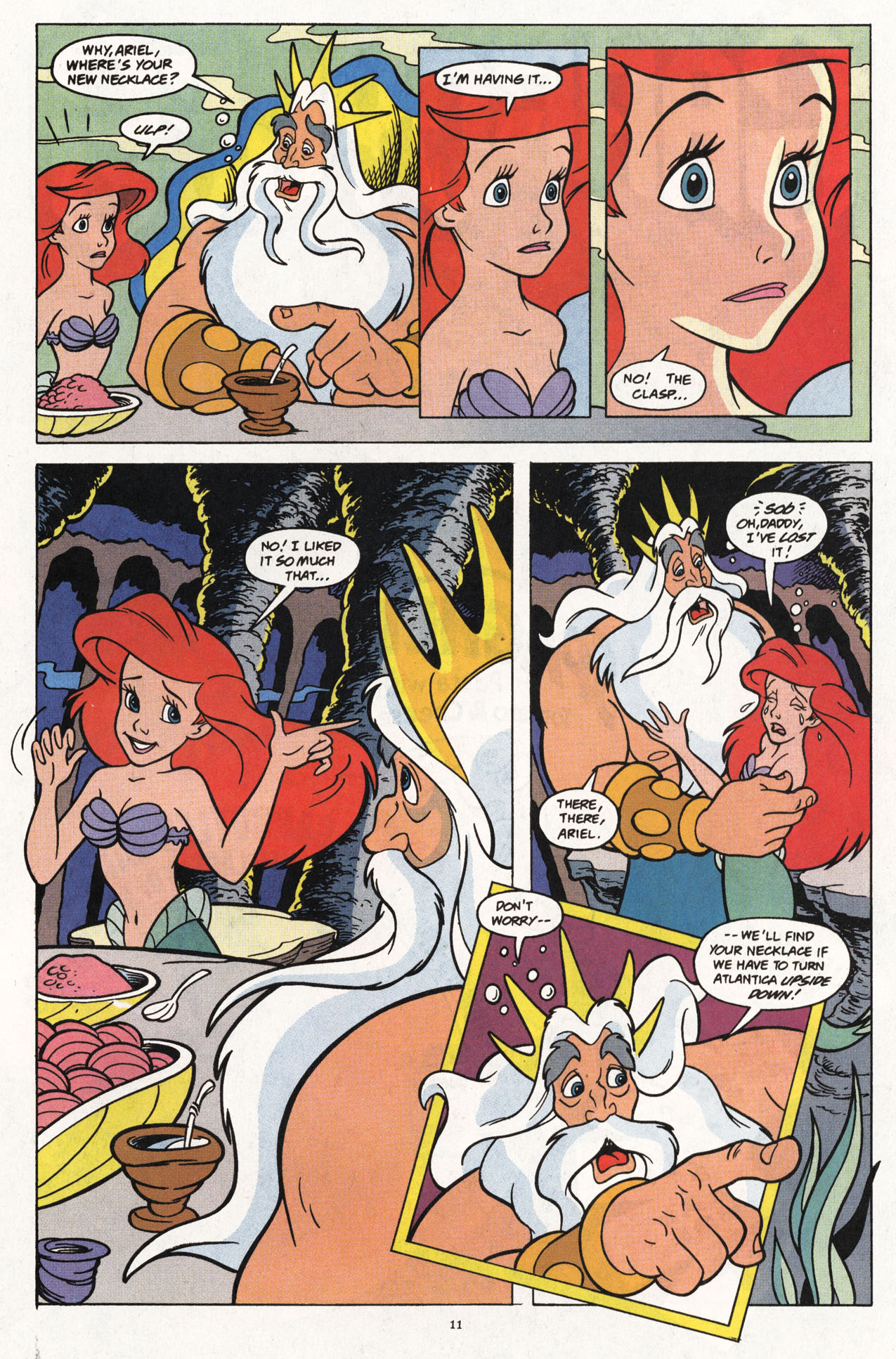 Read online Disney's The Little Mermaid comic -  Issue #8 - 13