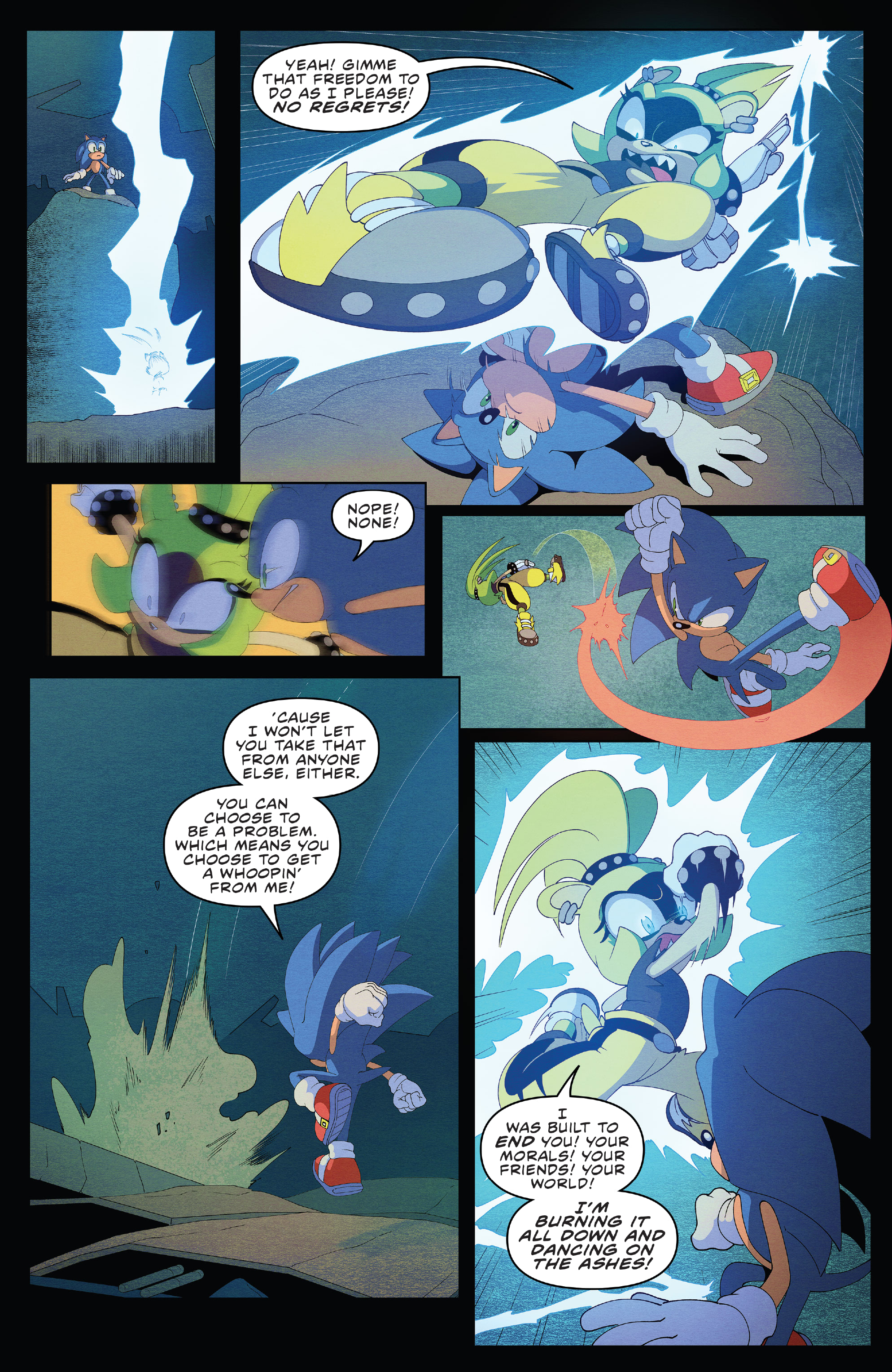 Read online Sonic the Hedgehog (2018) comic -  Issue #50 - 28