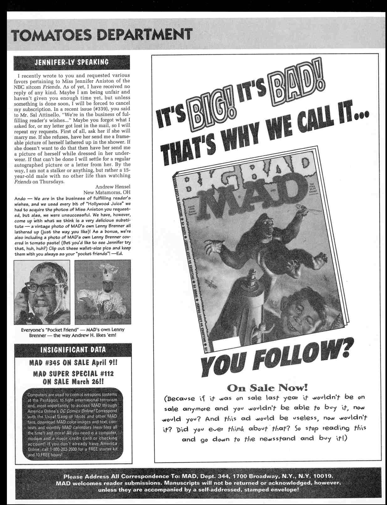 Read online MAD comic -  Issue #344 - 5