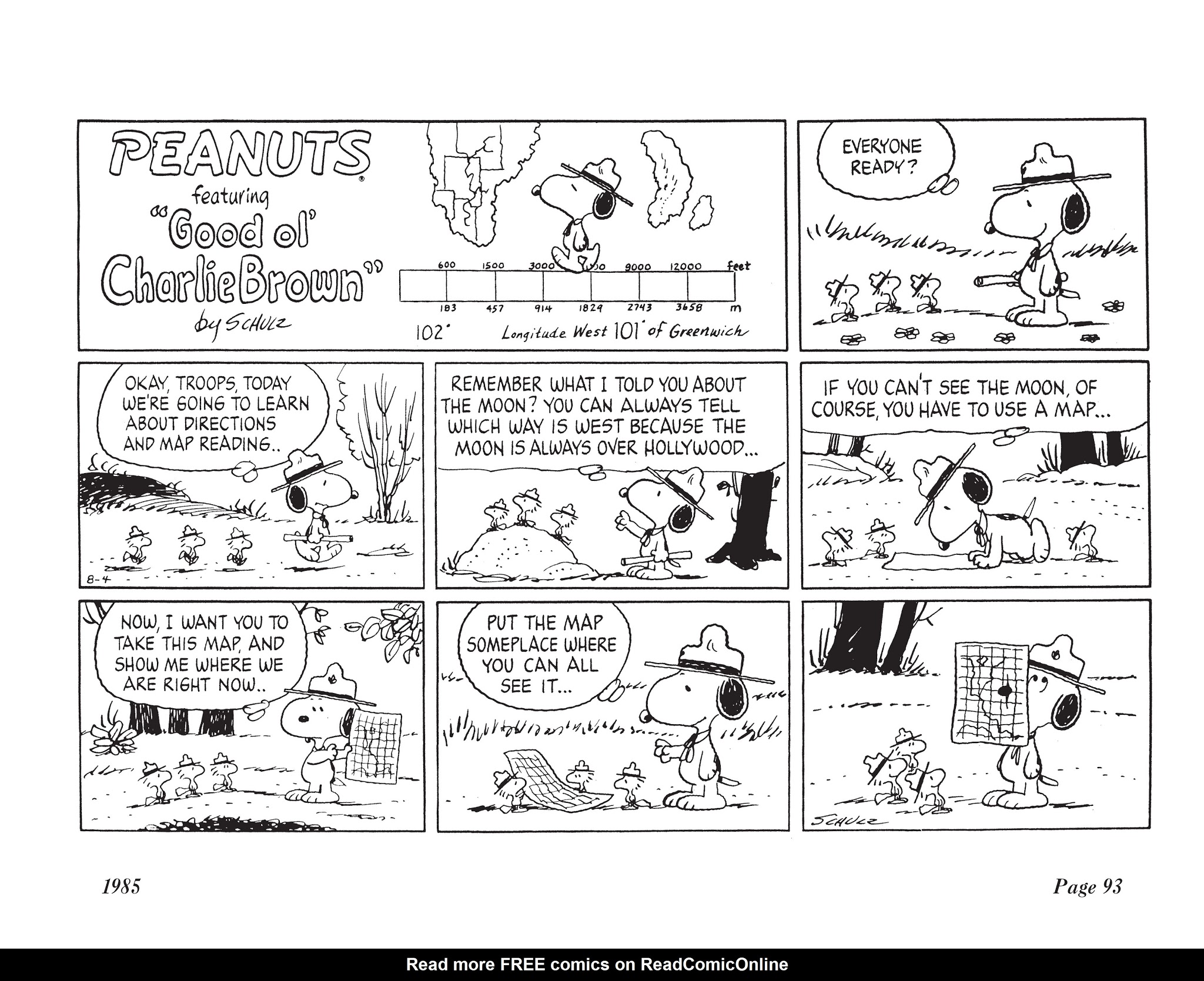 Read online The Complete Peanuts comic -  Issue # TPB 18 - 105