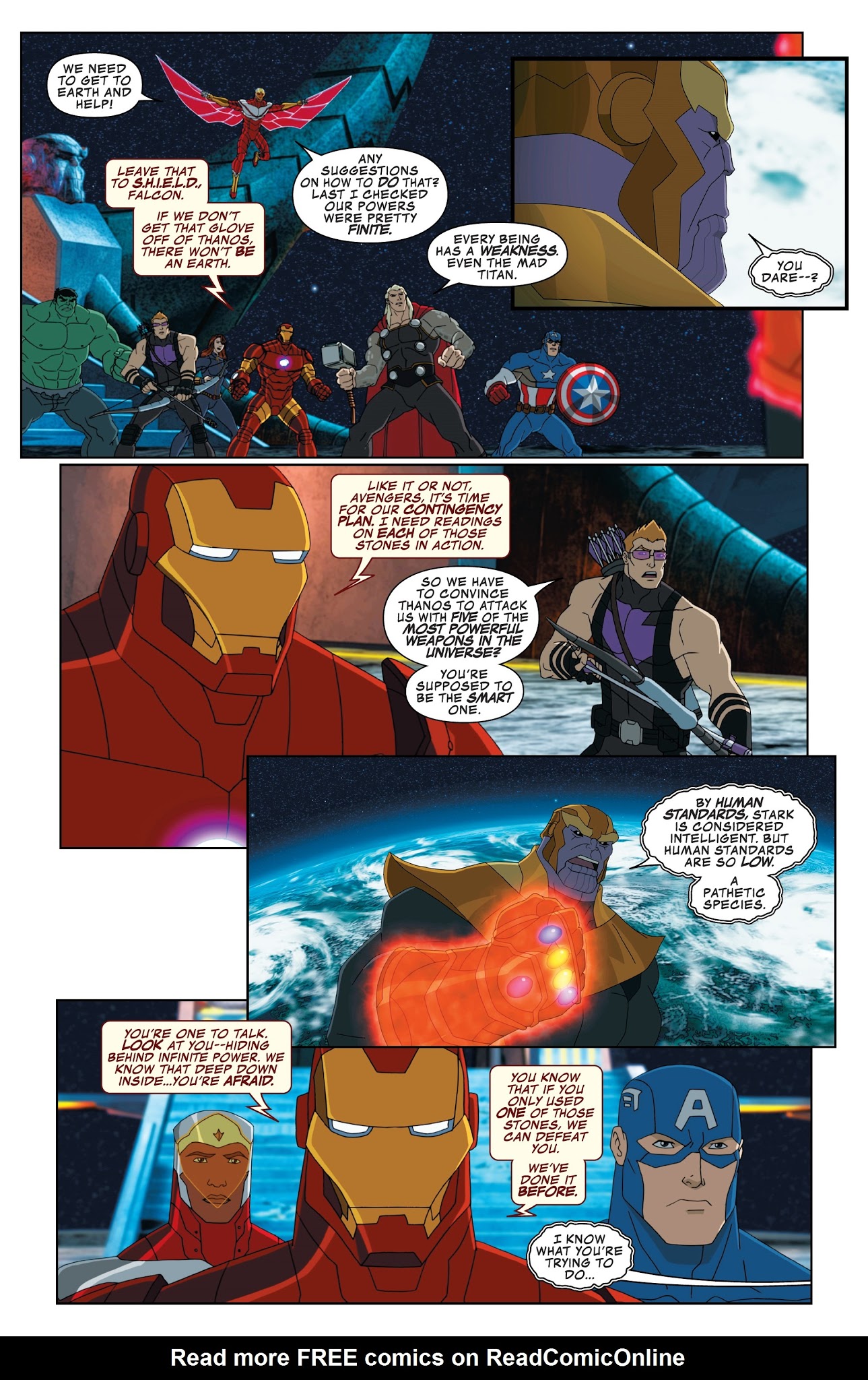 Read online Avengers vs. Thanos (2018) comic -  Issue # TPB - 70