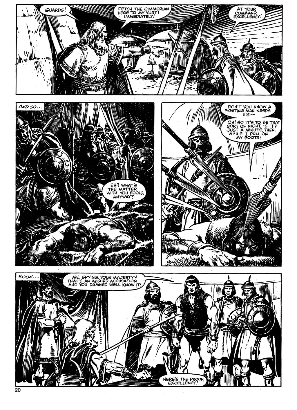 Read online The Savage Sword Of Conan comic -  Issue #90 - 19