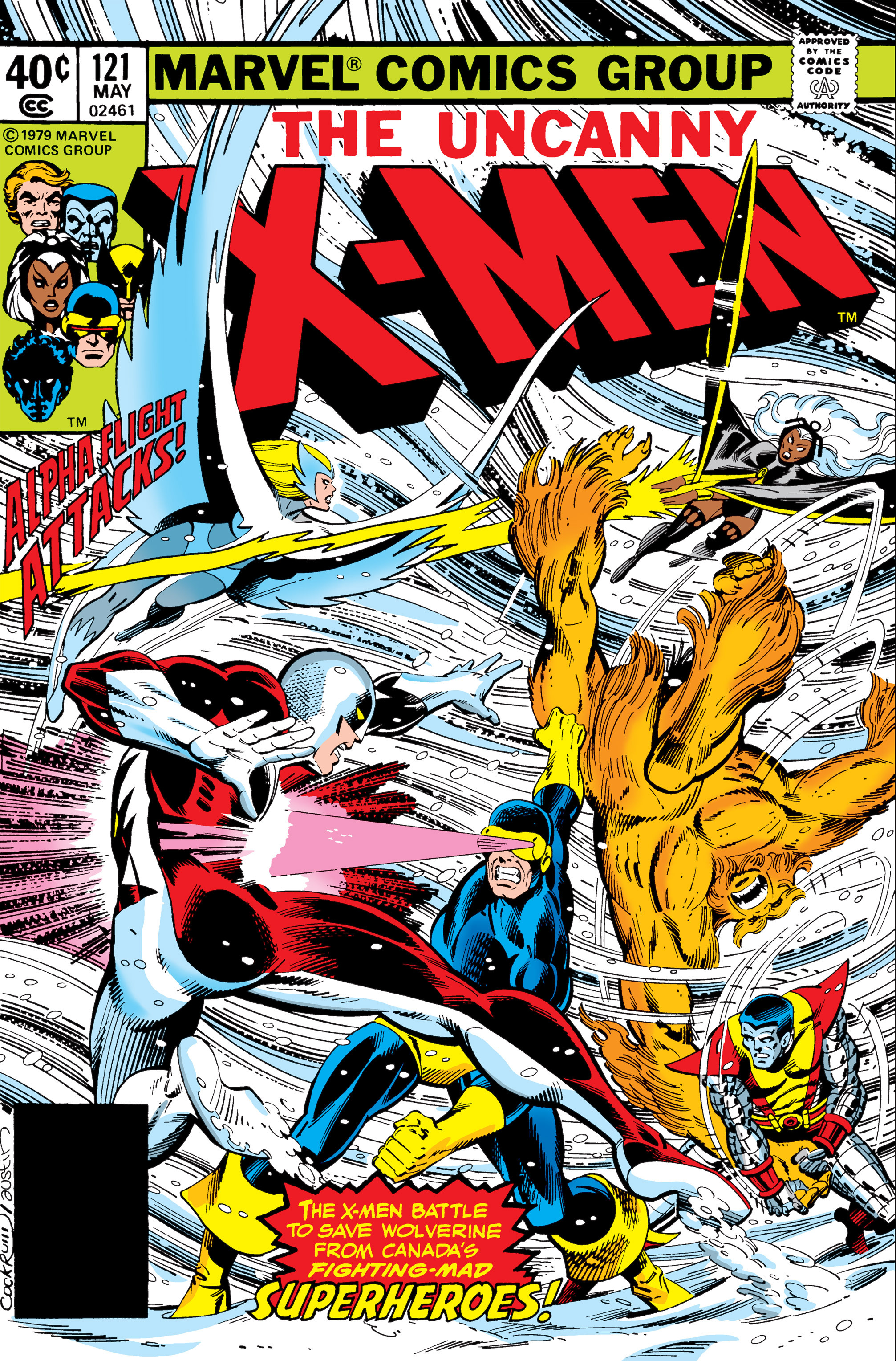 Read online Uncanny X-Men (1963) comic -  Issue #121 - 1