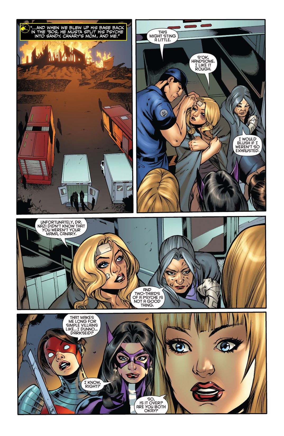 Read online Birds of Prey (2010) comic -  Issue #15 - 20
