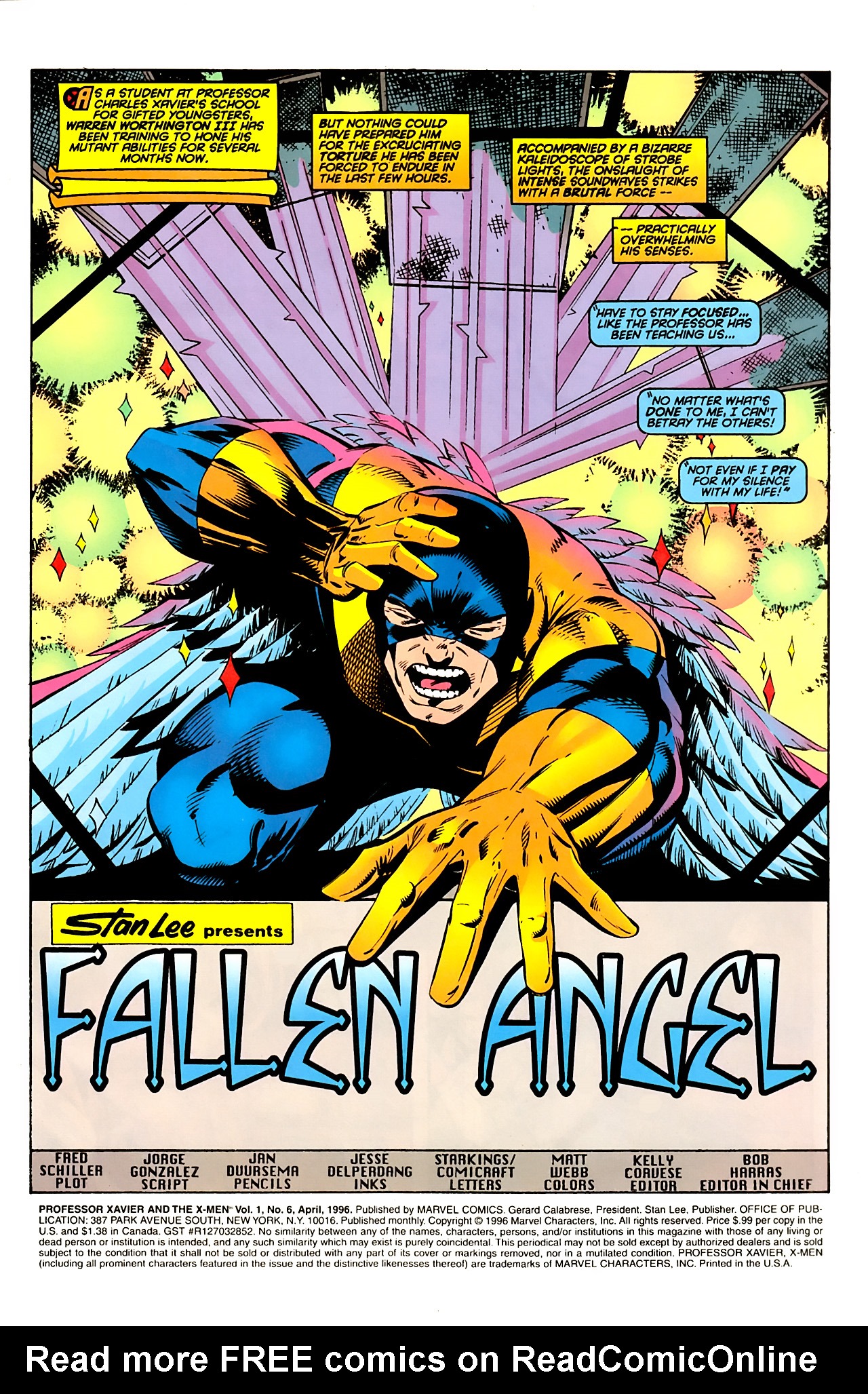 Read online Professor Xavier and the X-Men comic -  Issue #6 - 2