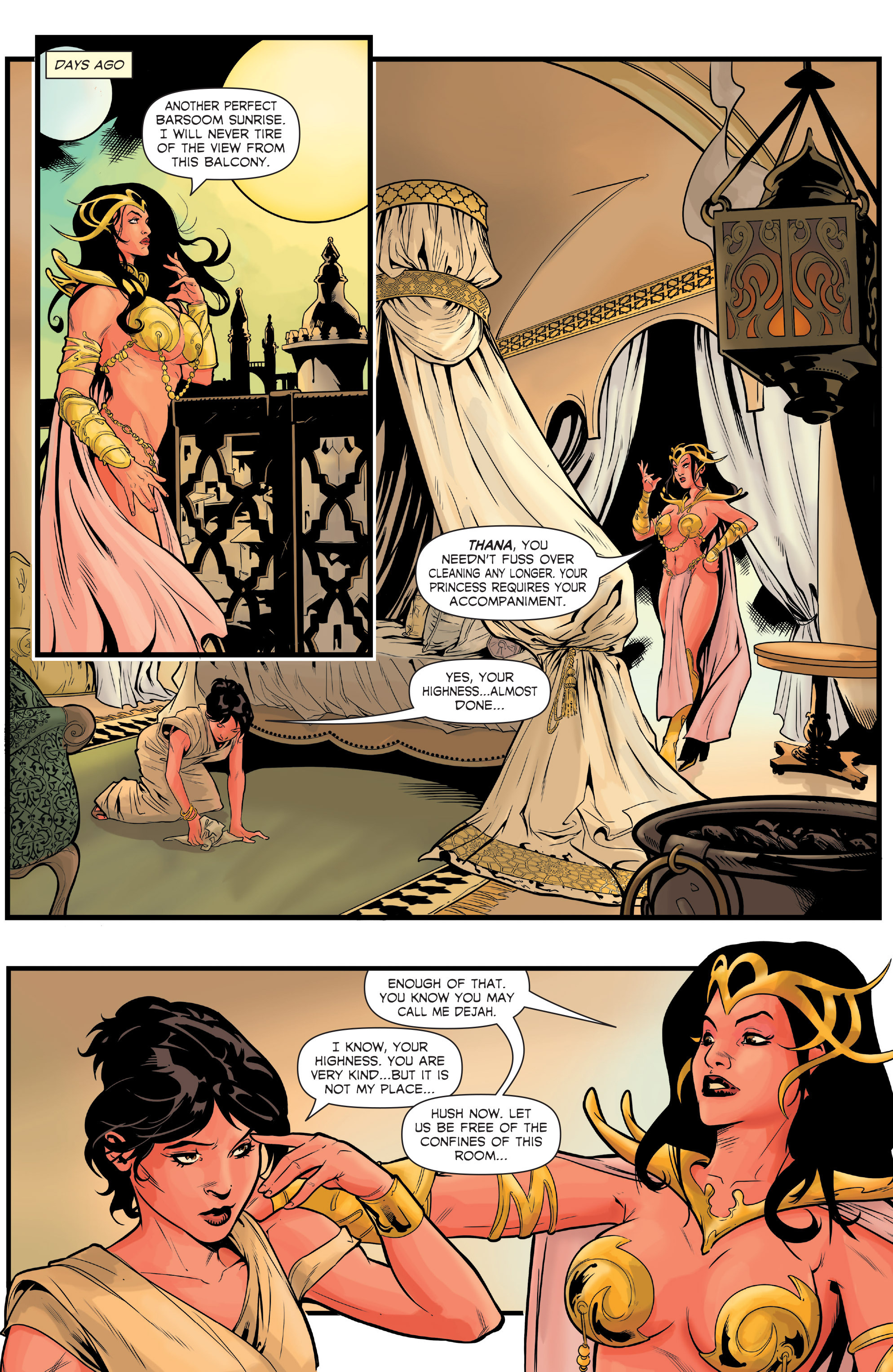 Read online Dejah Thoris comic -  Issue #1 - 8