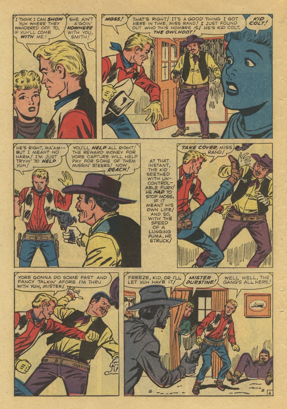 Read online Kid Colt Outlaw comic -  Issue #87 - 6
